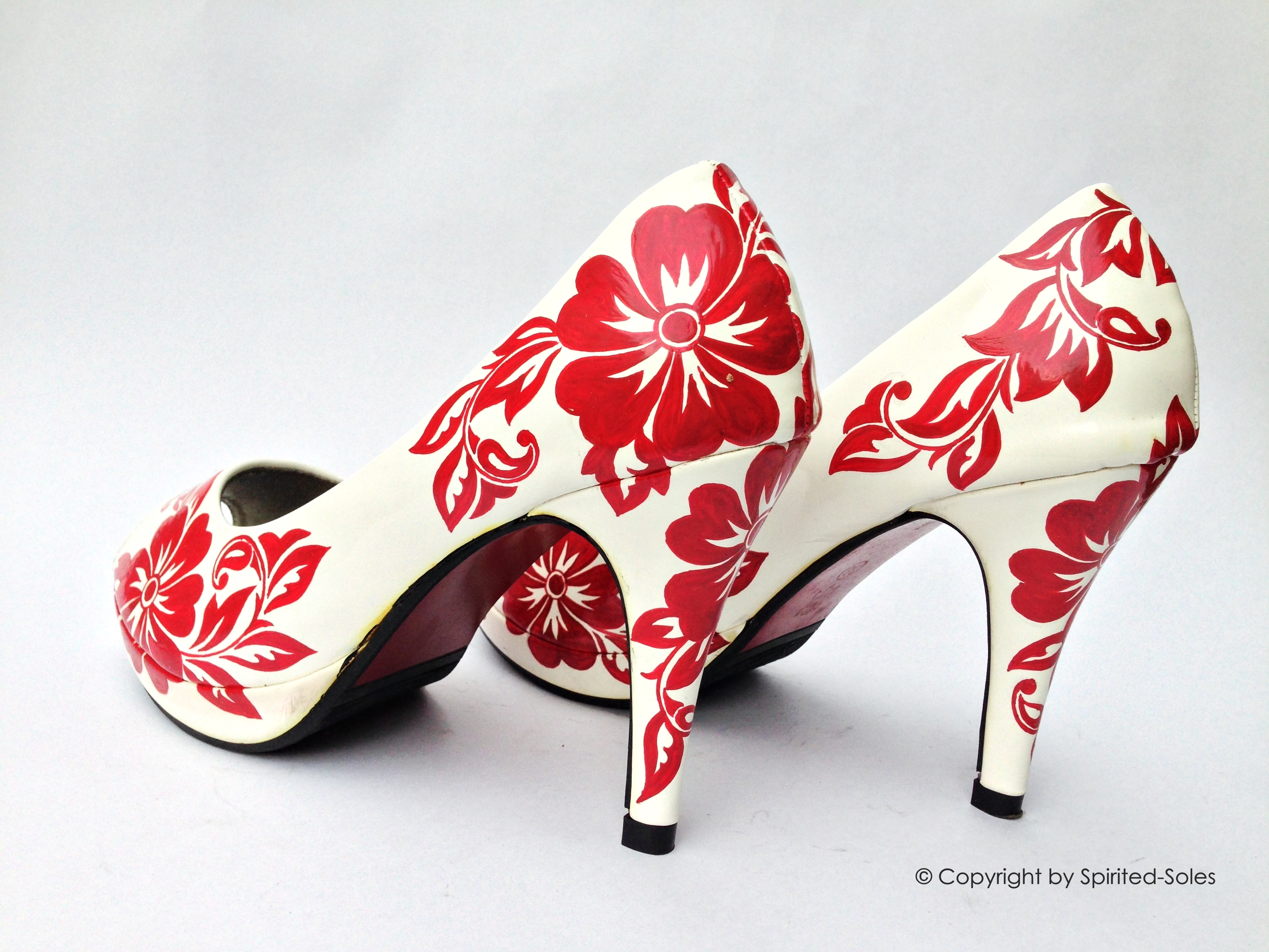 Custom Hand-Painted Shoes