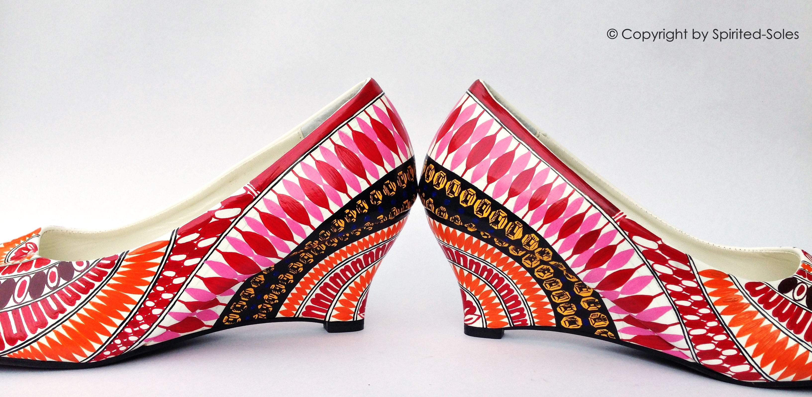 Custom Hand-Painted Shoes