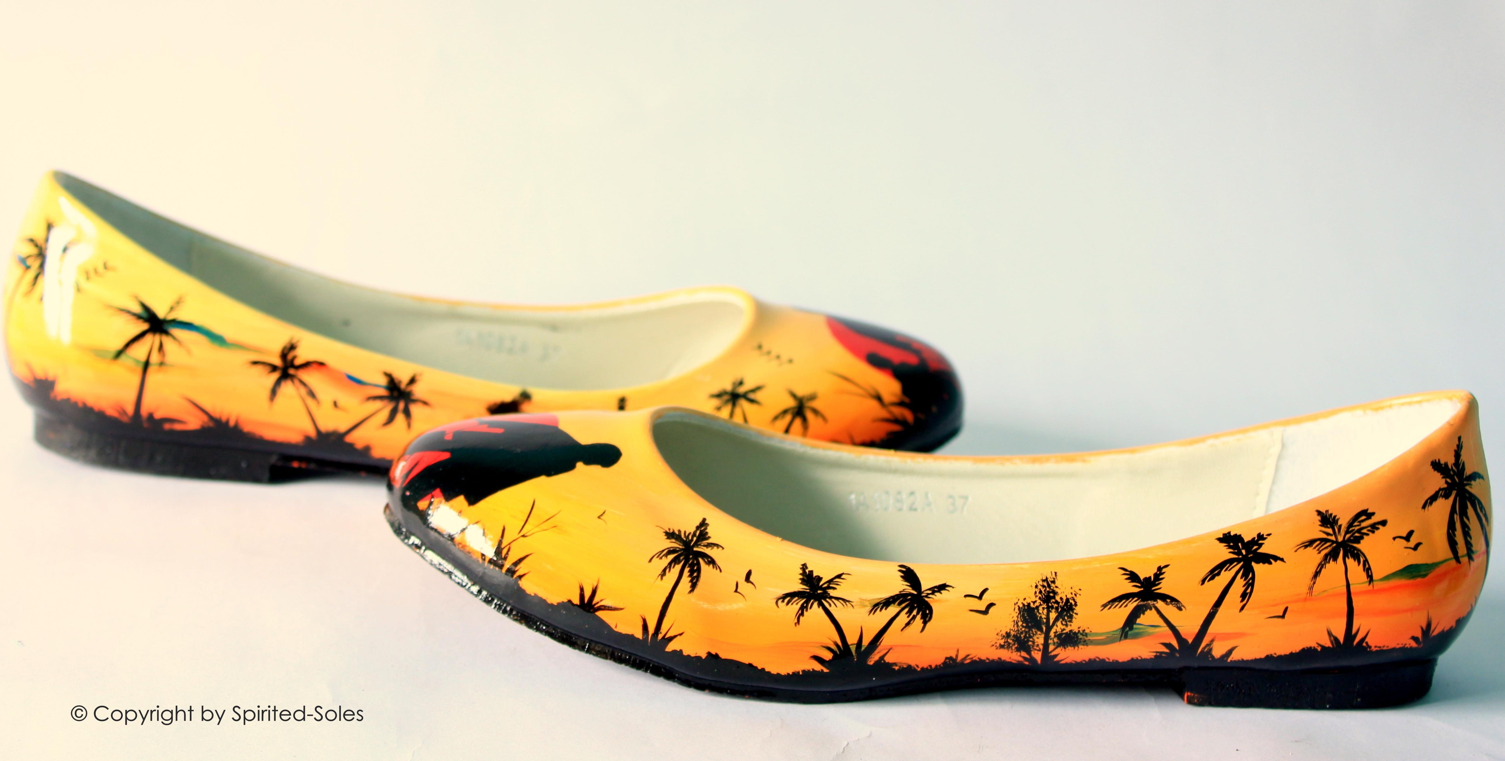 Custom Hand-Painted Shoes