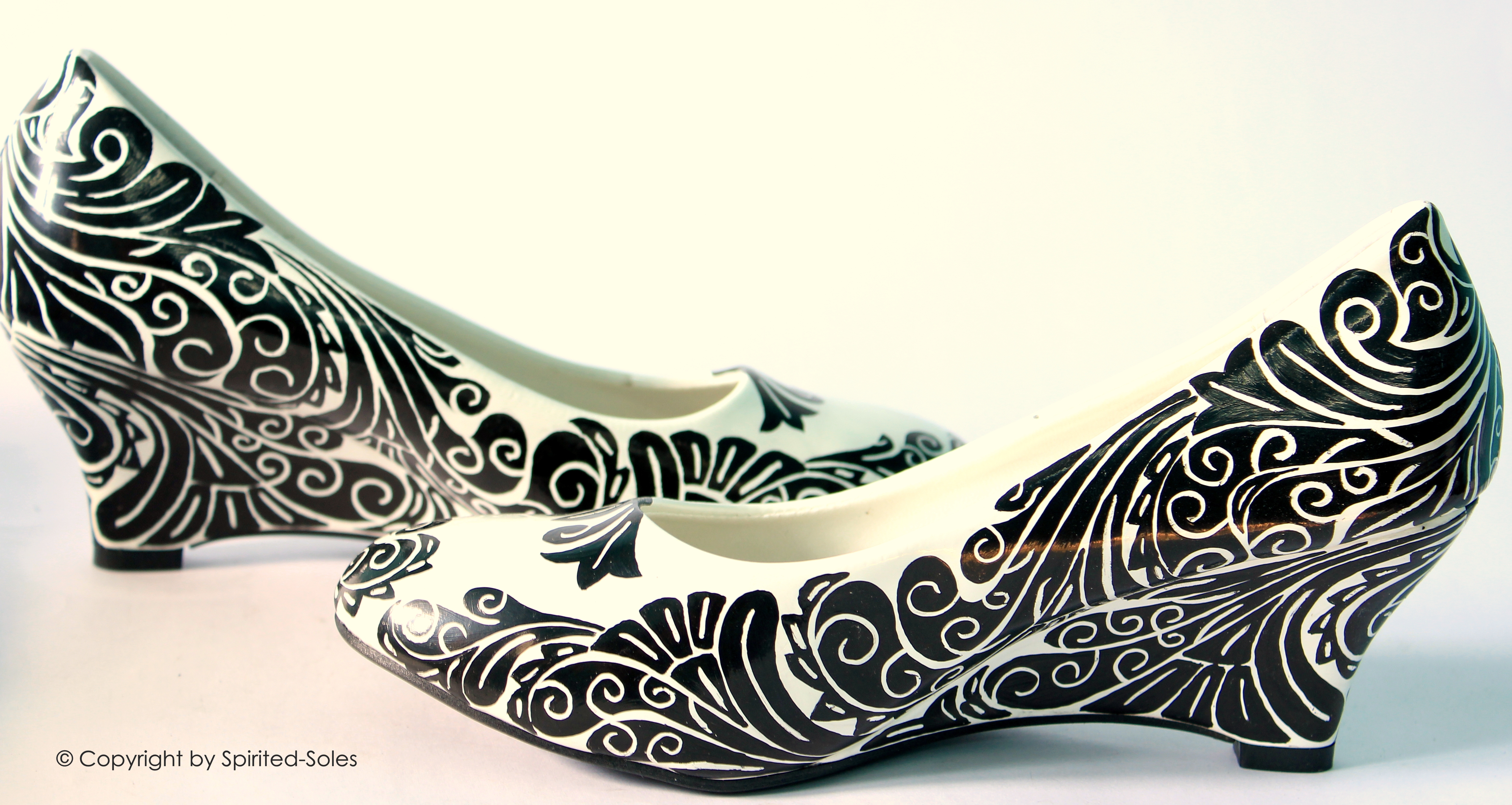 Custom Hand-Painted Shoes