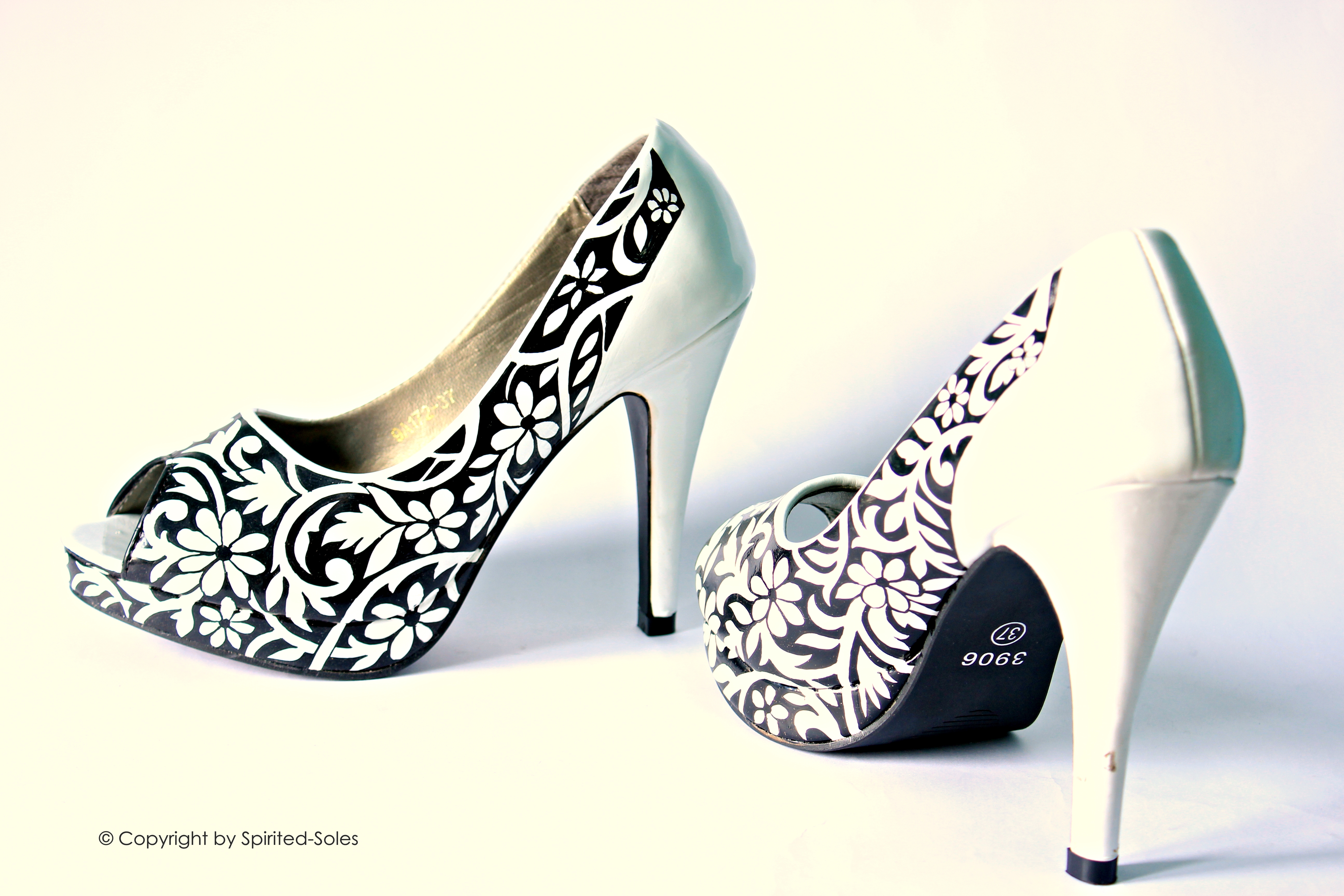 Custom Hand-Painted Shoes