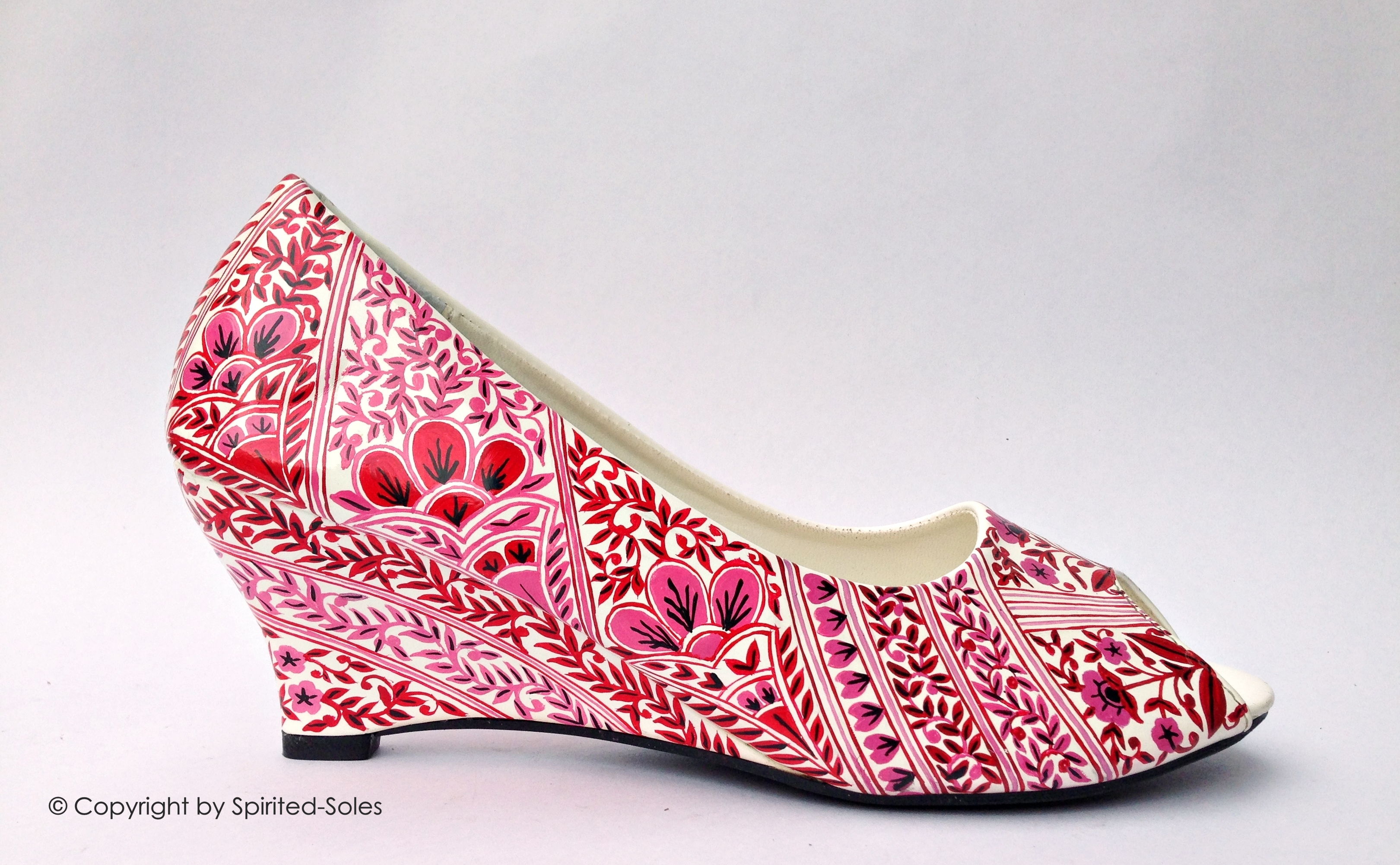 Custom Hand-Painted Shoes