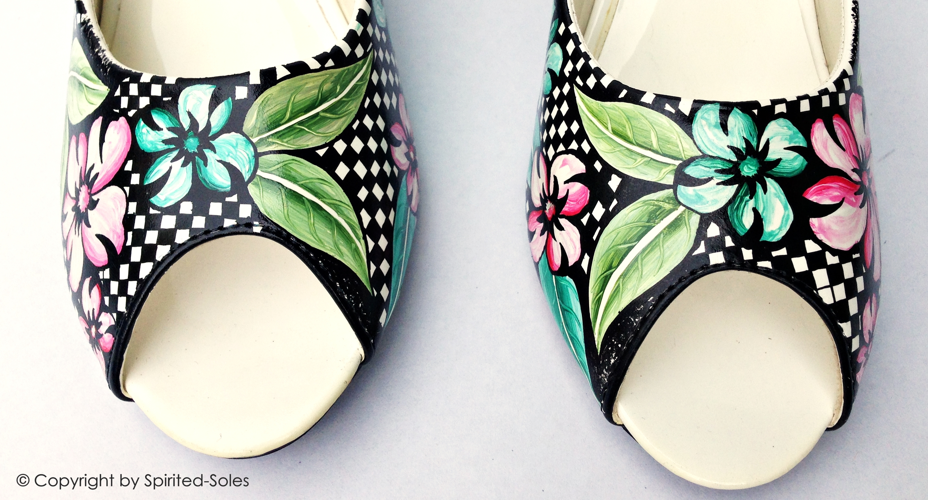 Custom Hand-Painted Shoes