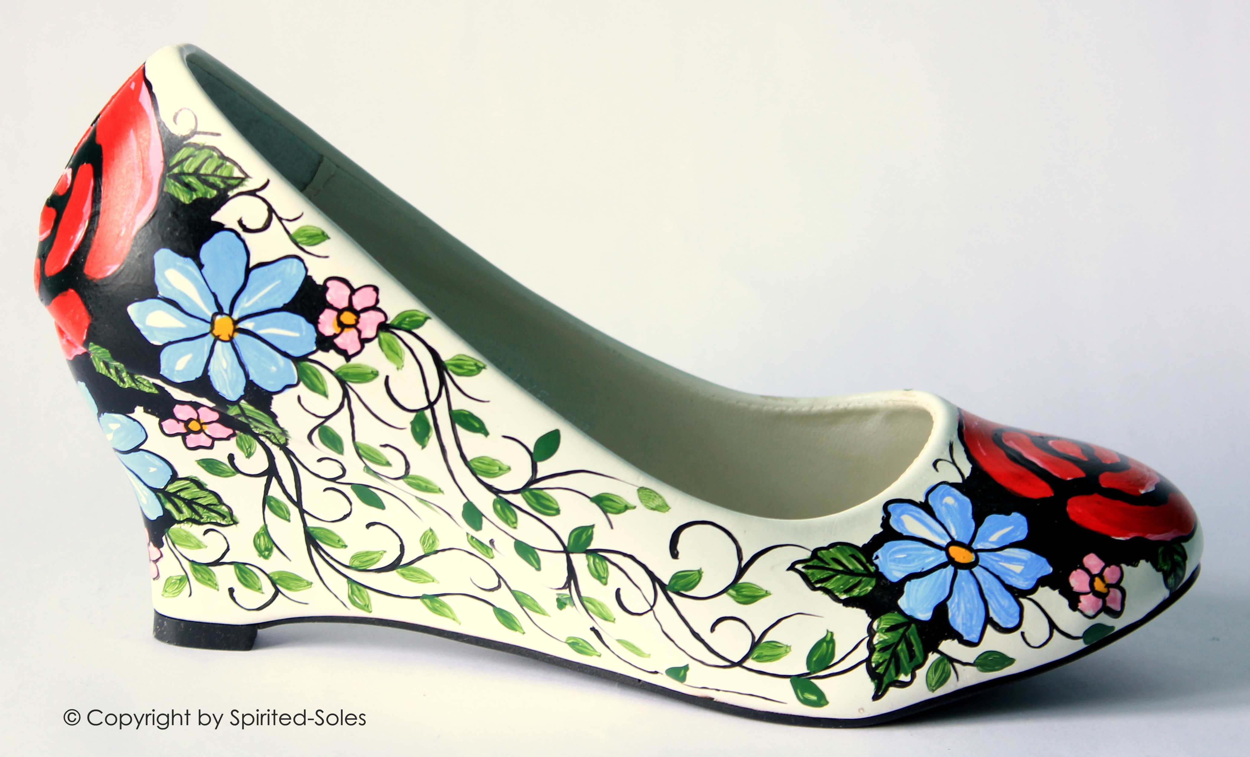 Custom Hand-Painted Shoes