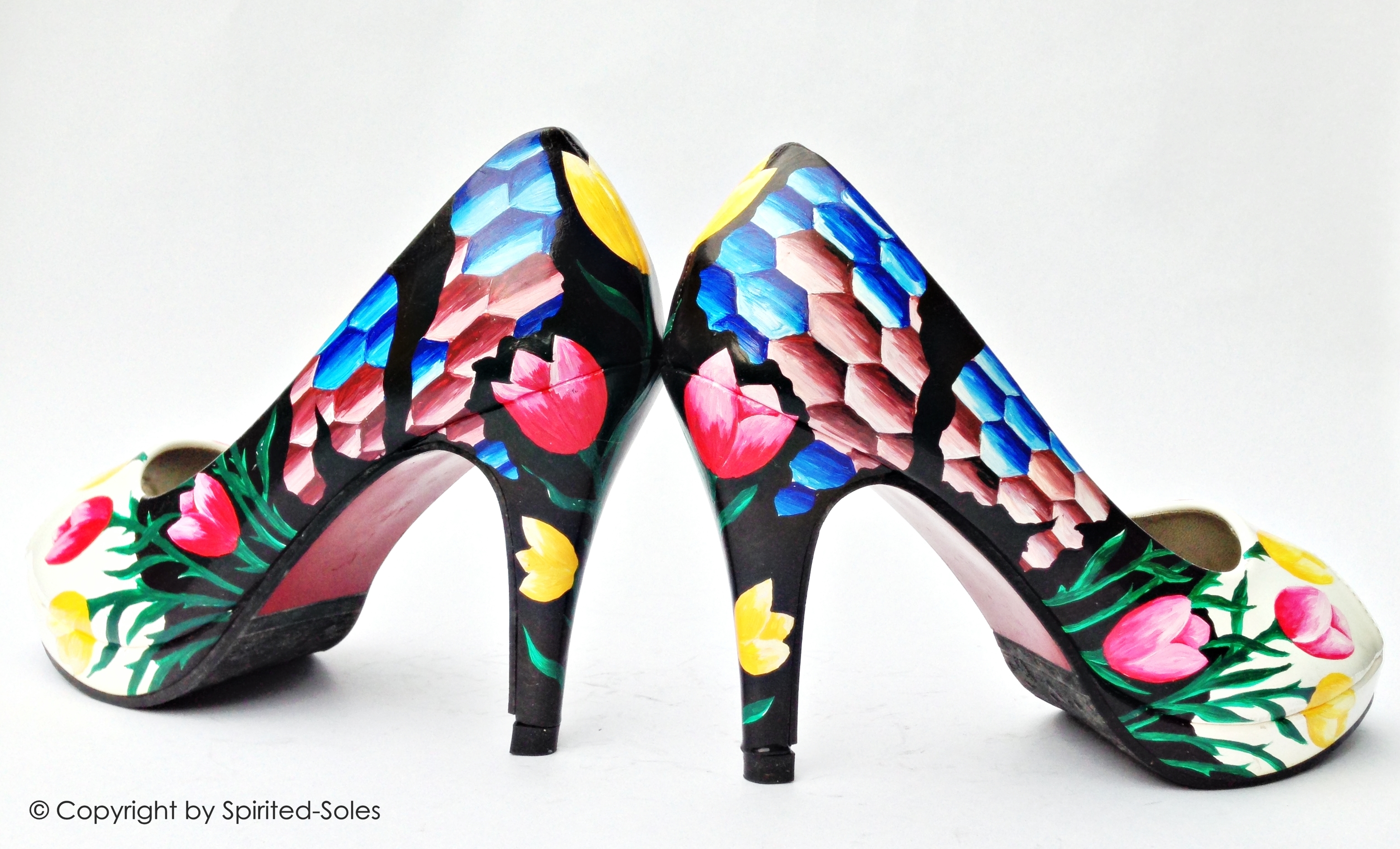 Custom Hand-Painted Shoes