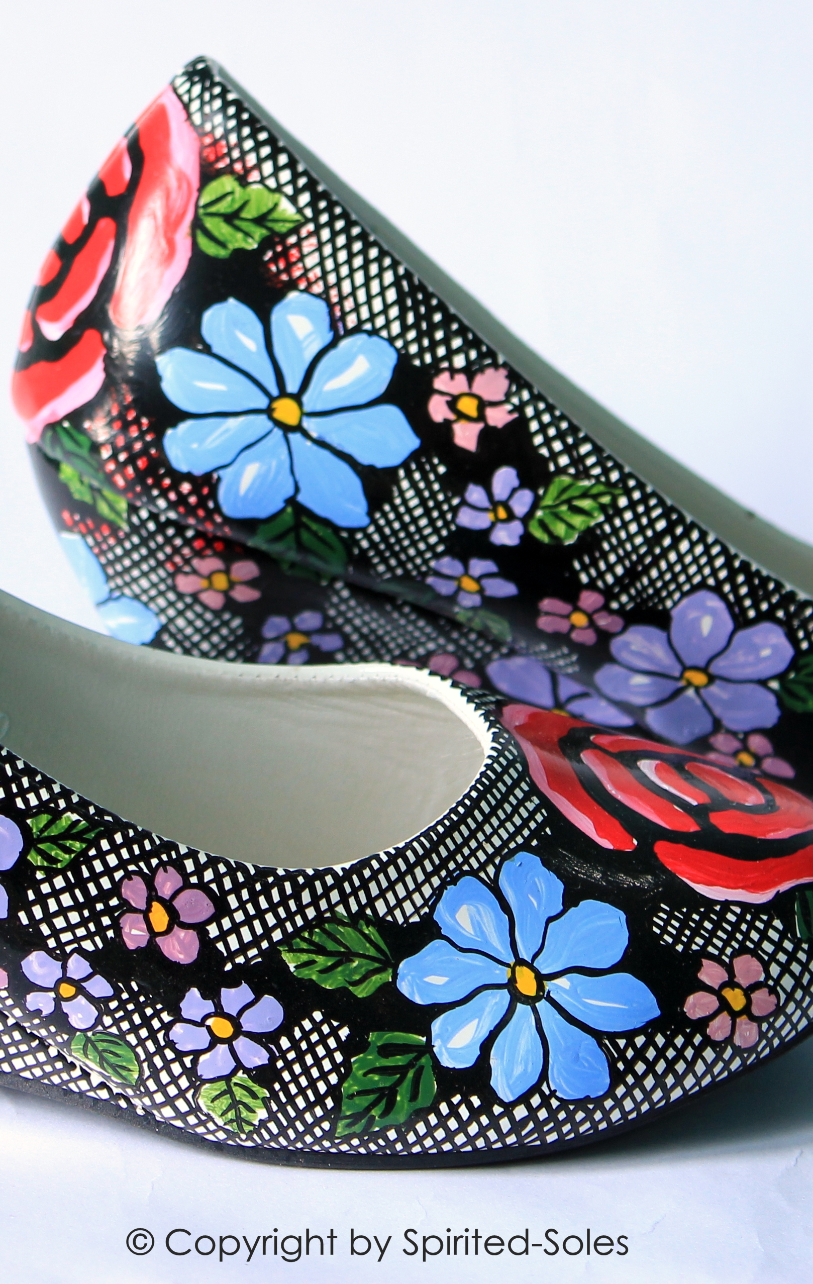 Custom Hand-Painted Shoes