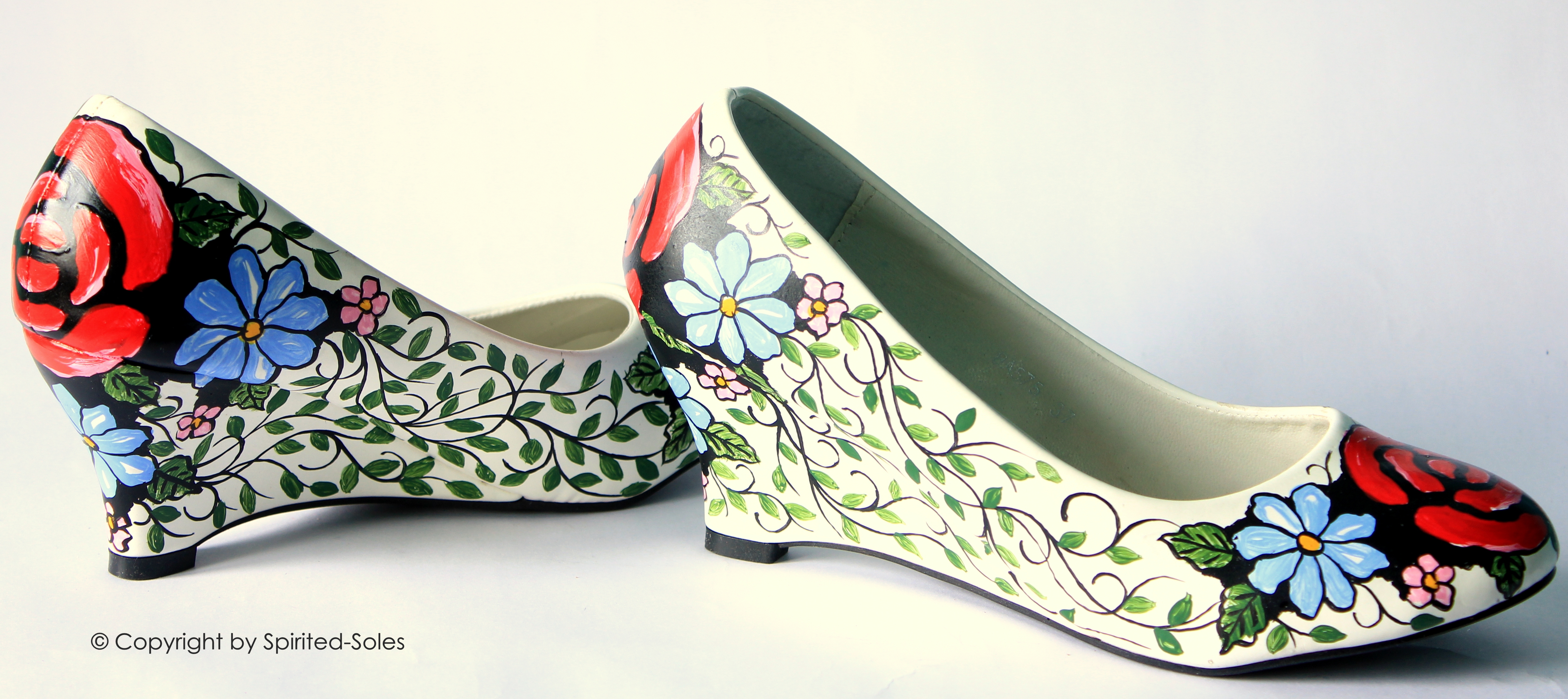 Custom Hand-Painted Shoes