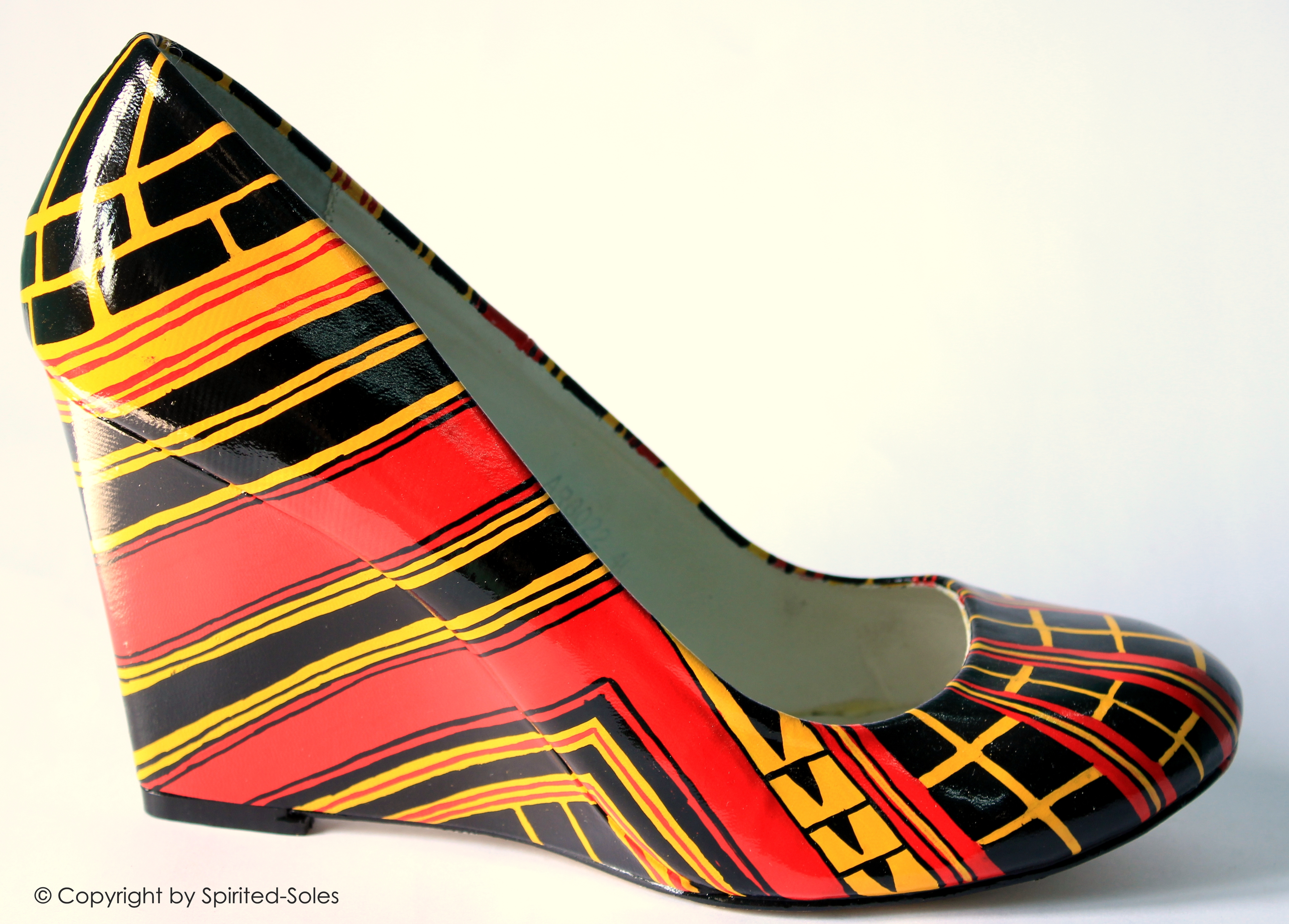 Custom Hand-Painted Shoes