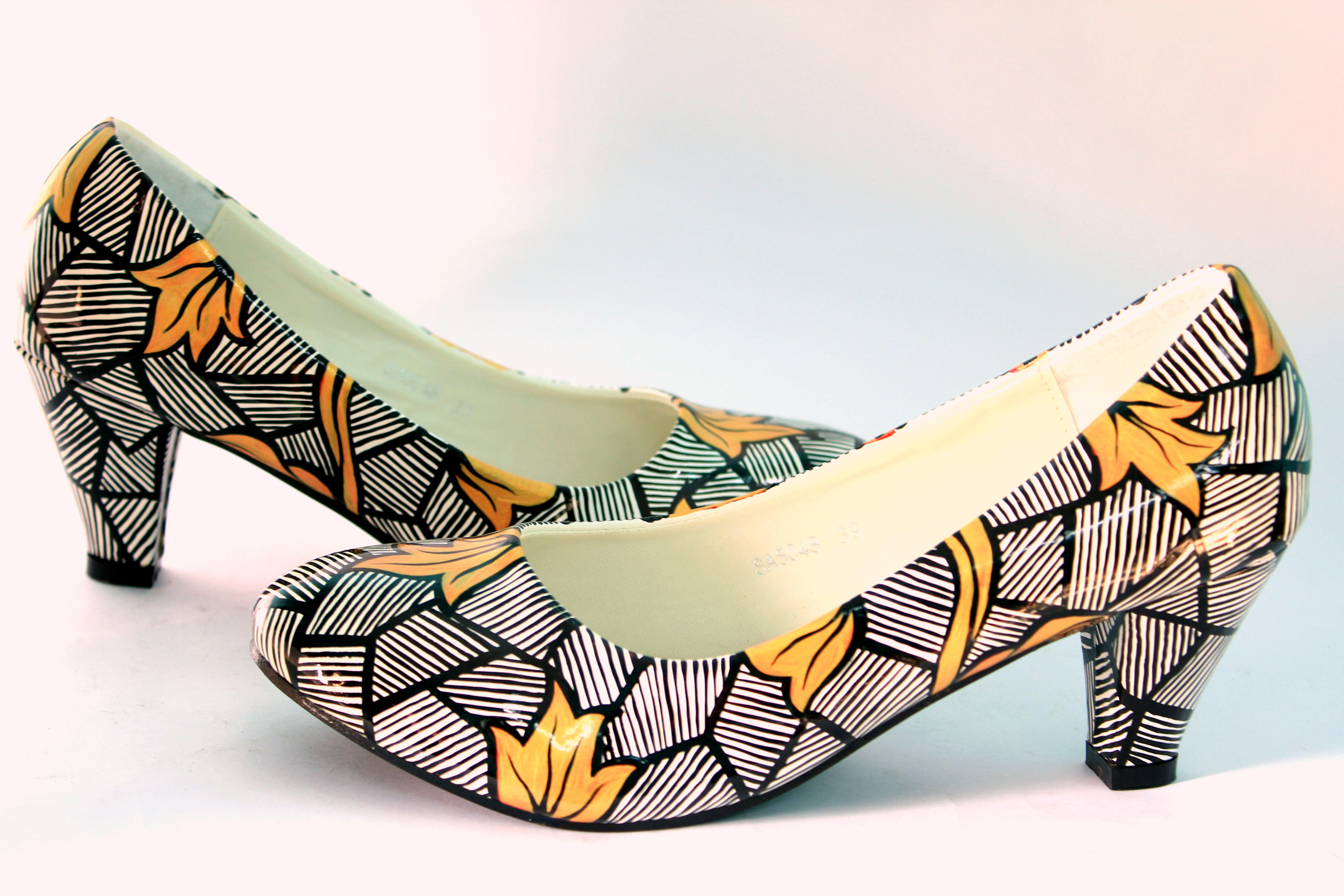 Custom Hand-Painted Shoes