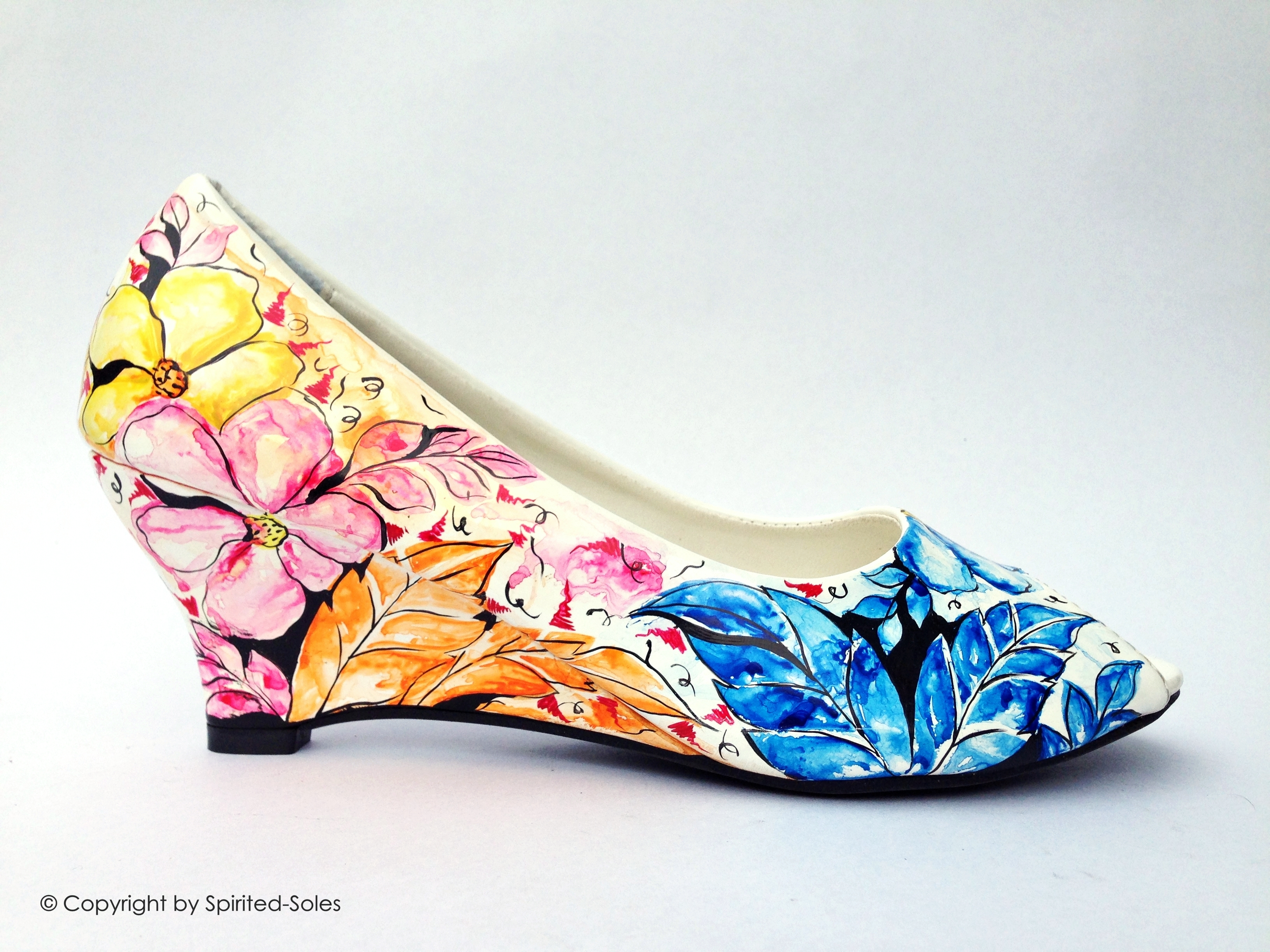 Custom Hand-Painted Shoes