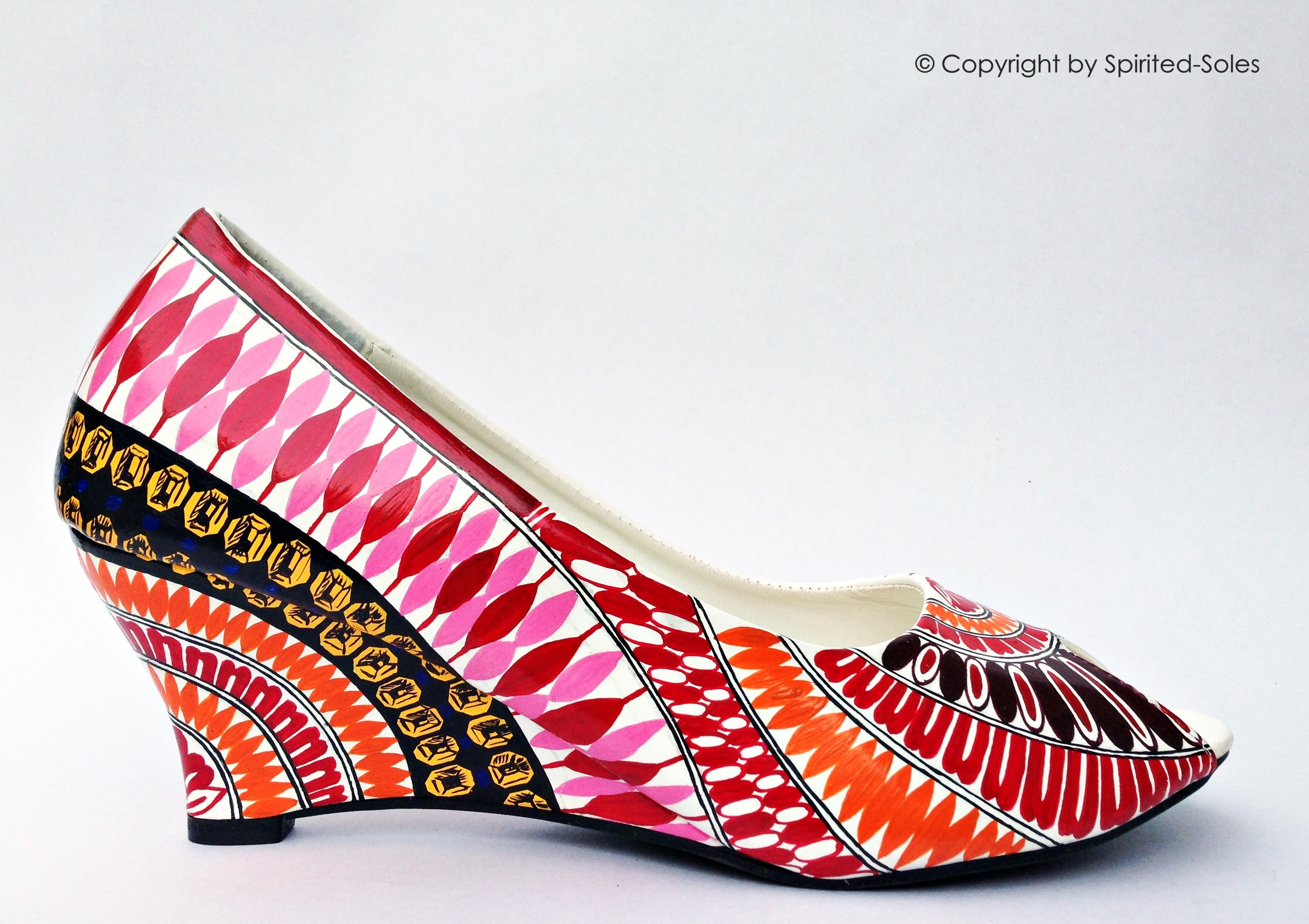 Custom Hand-Painted Shoes