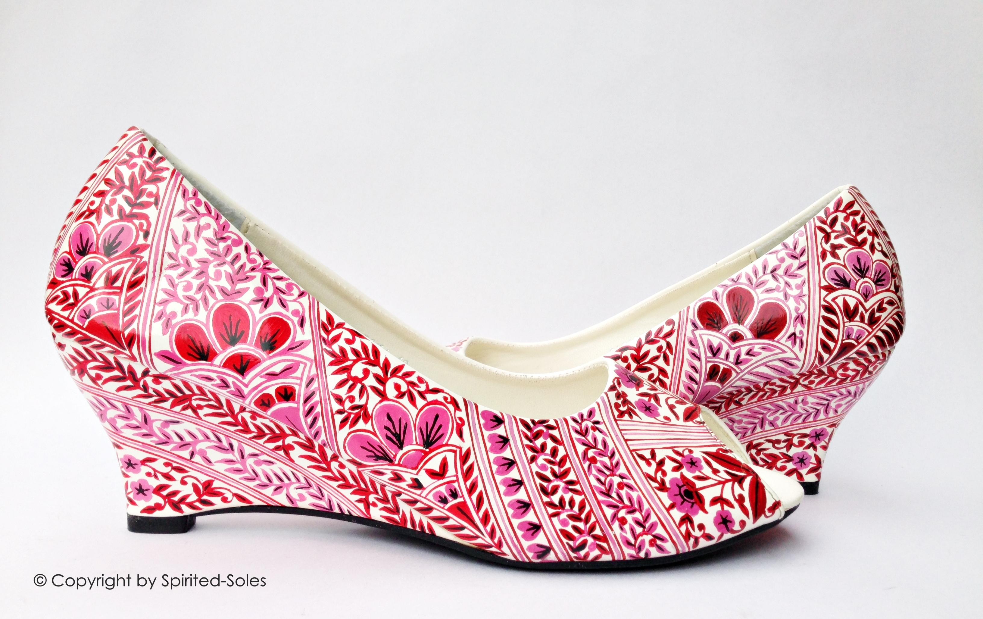 Custom Hand-Painted Shoes