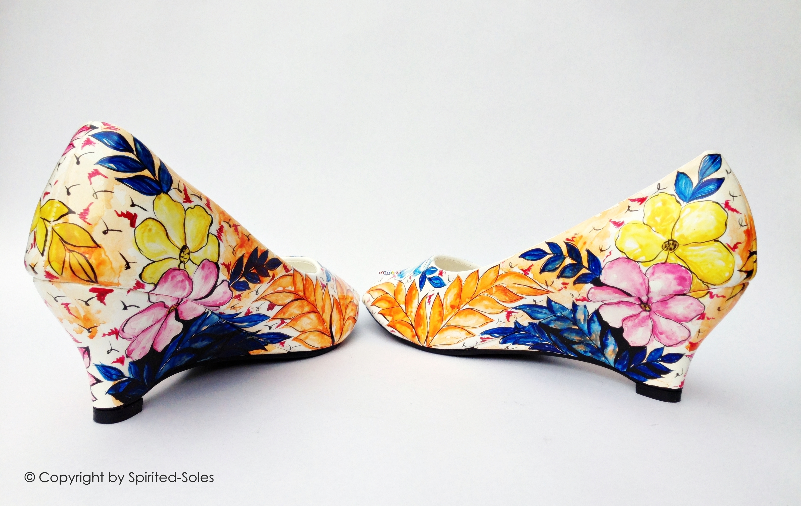 Custom Hand-Painted Shoes