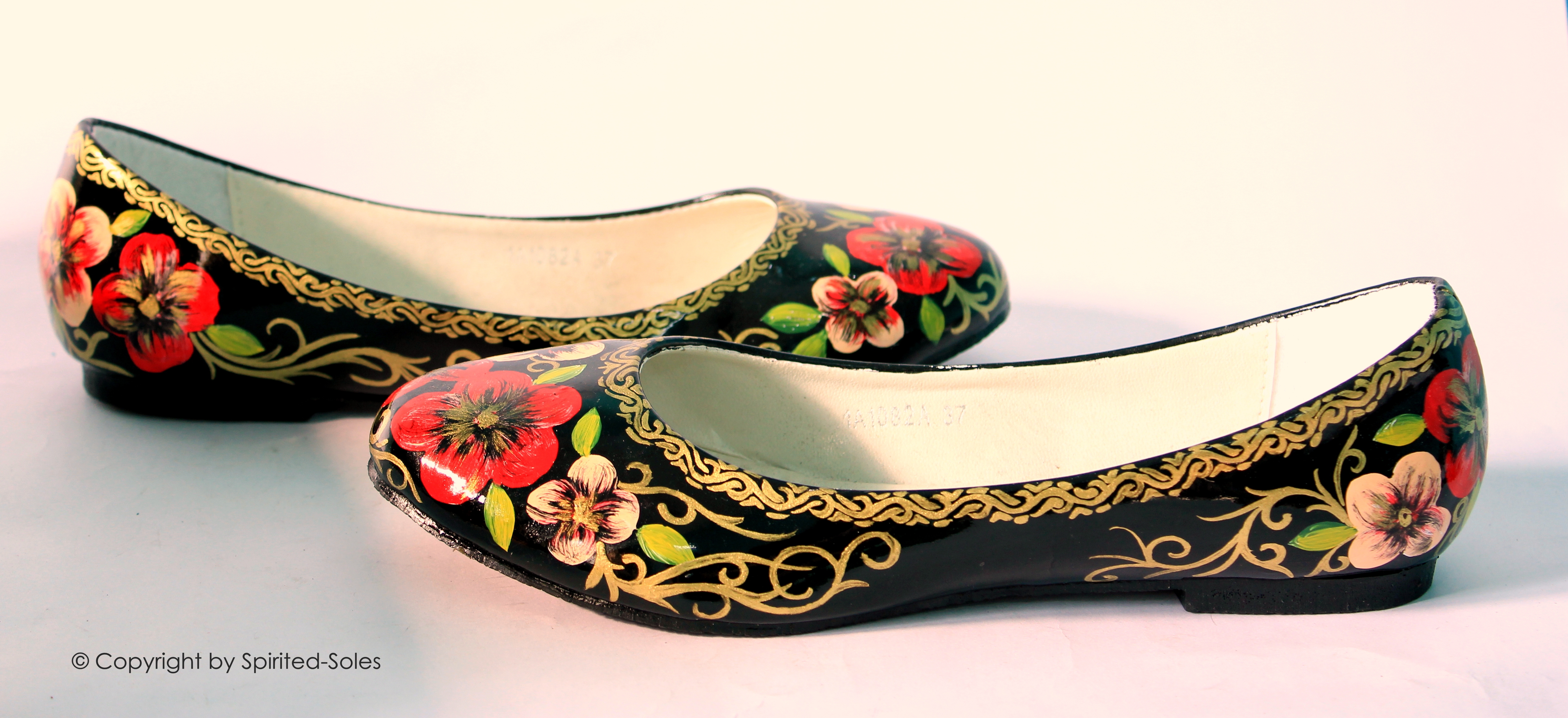 Custom Hand-Painted Shoes