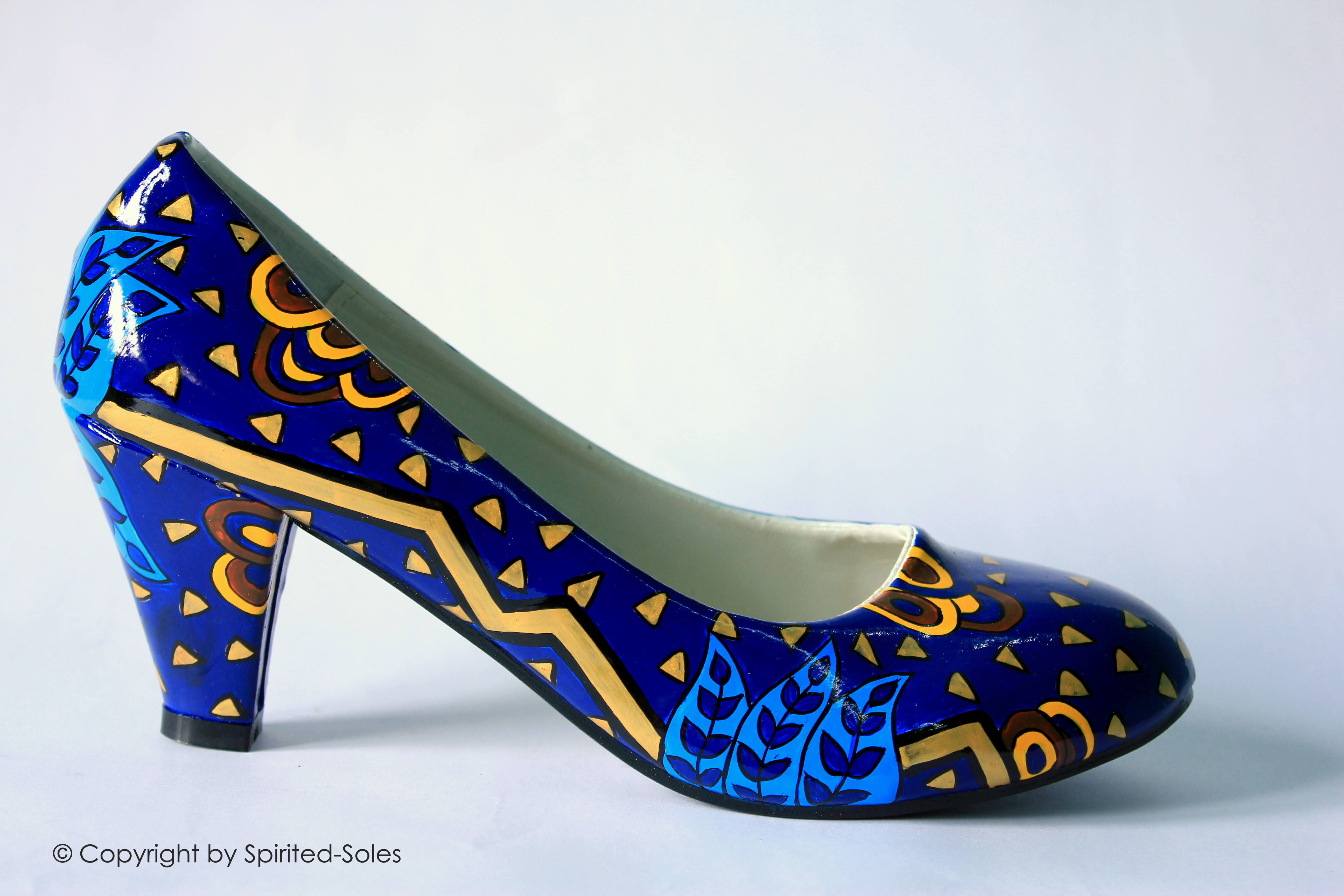 Custom Hand-Painted Shoes