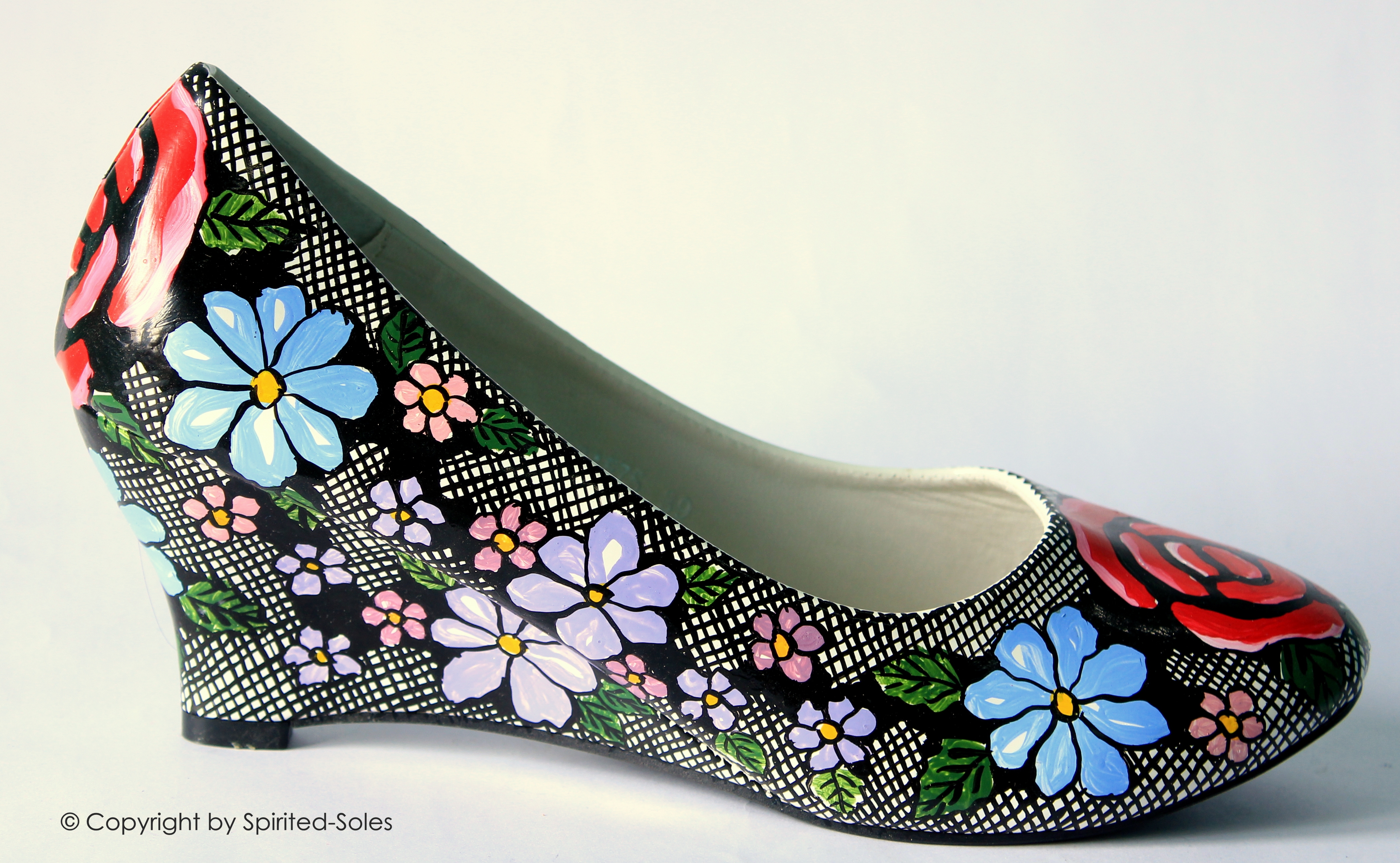 Custom Hand-Painted Shoes