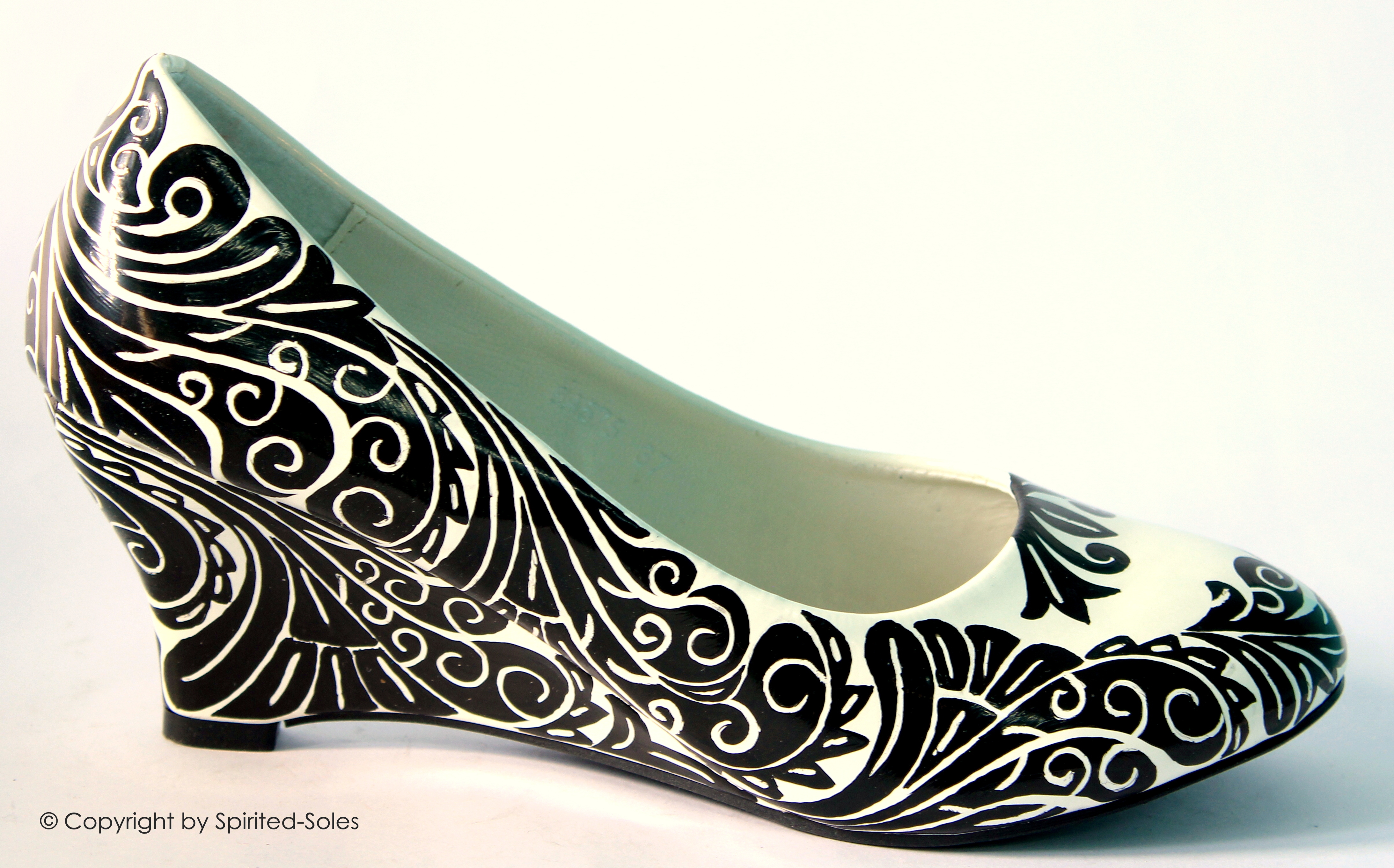 Custom Hand-Painted Shoes