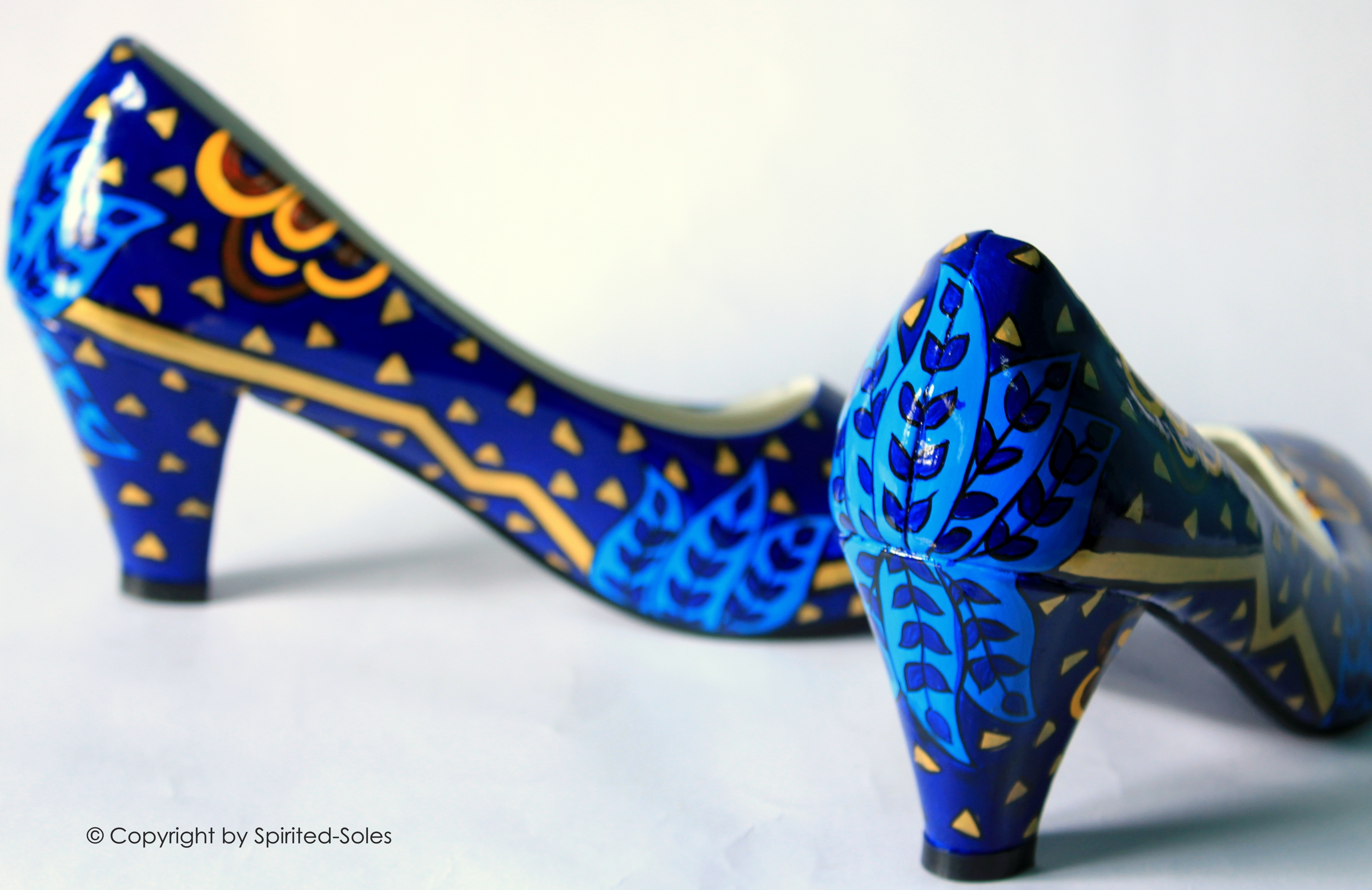 Custom Hand-Painted Shoes