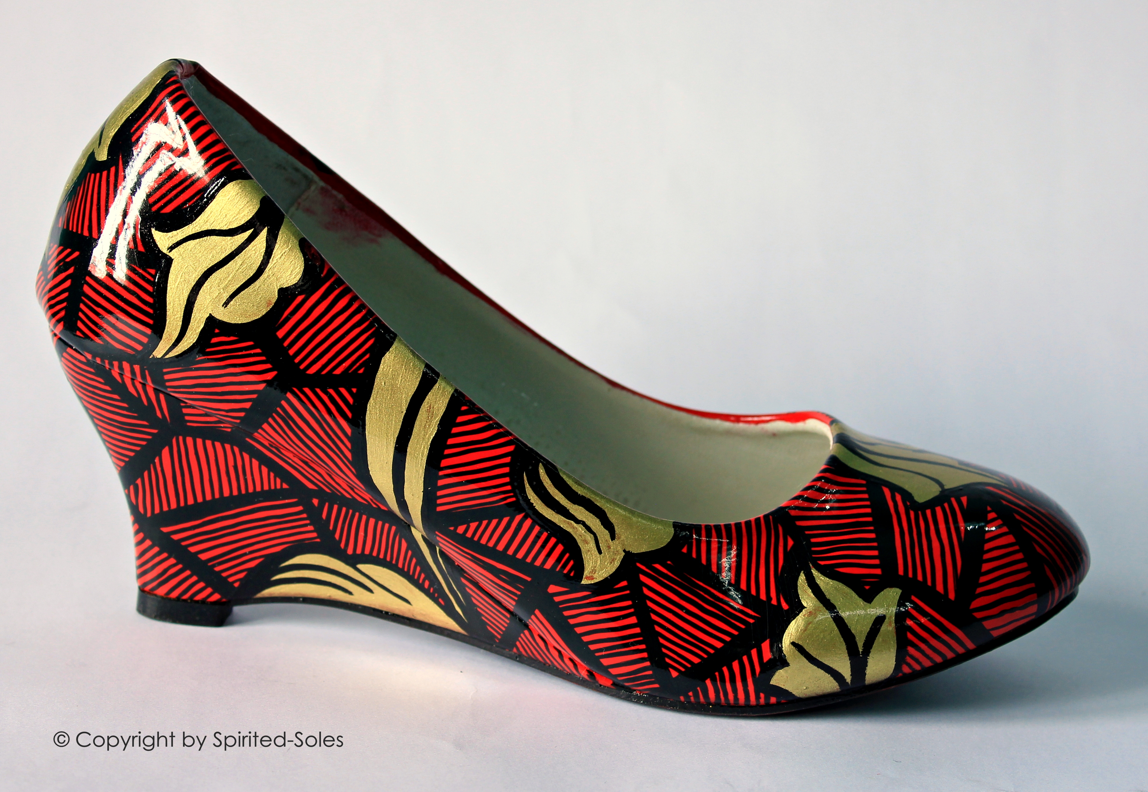 Custom Hand-Painted Shoes