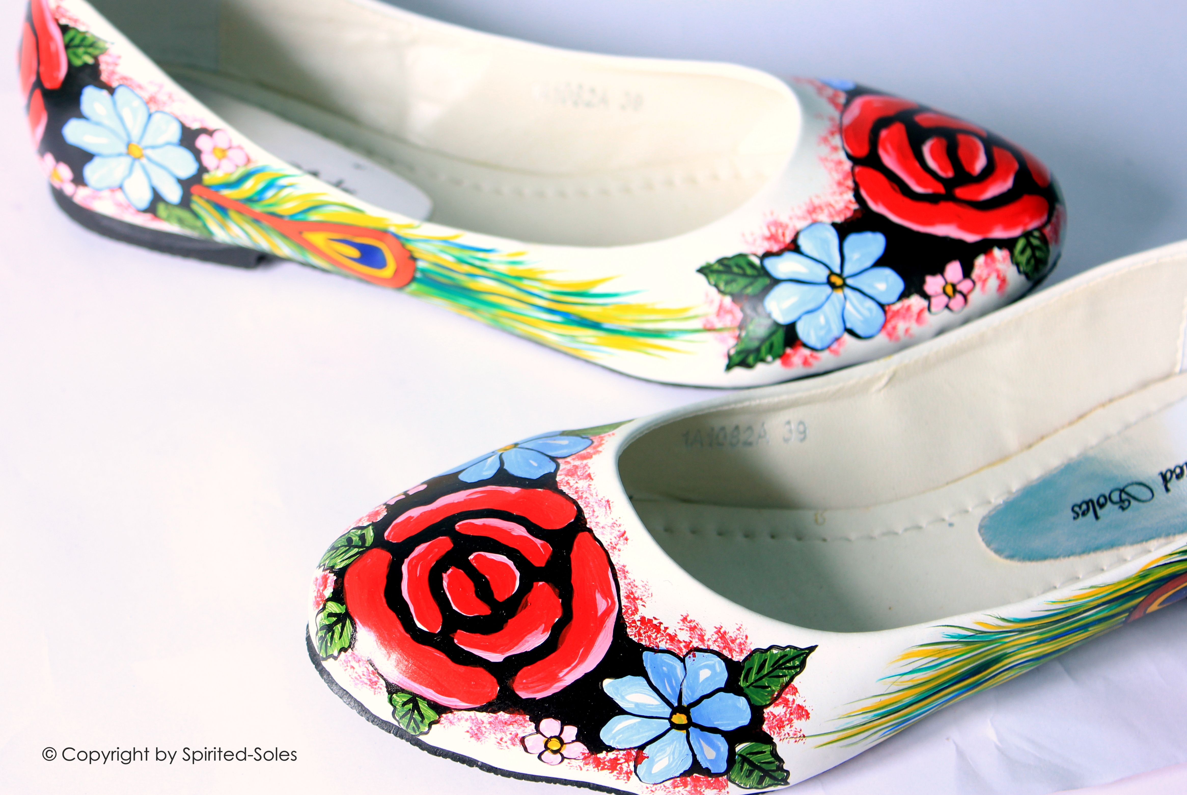 Custom Hand-Painted Shoes