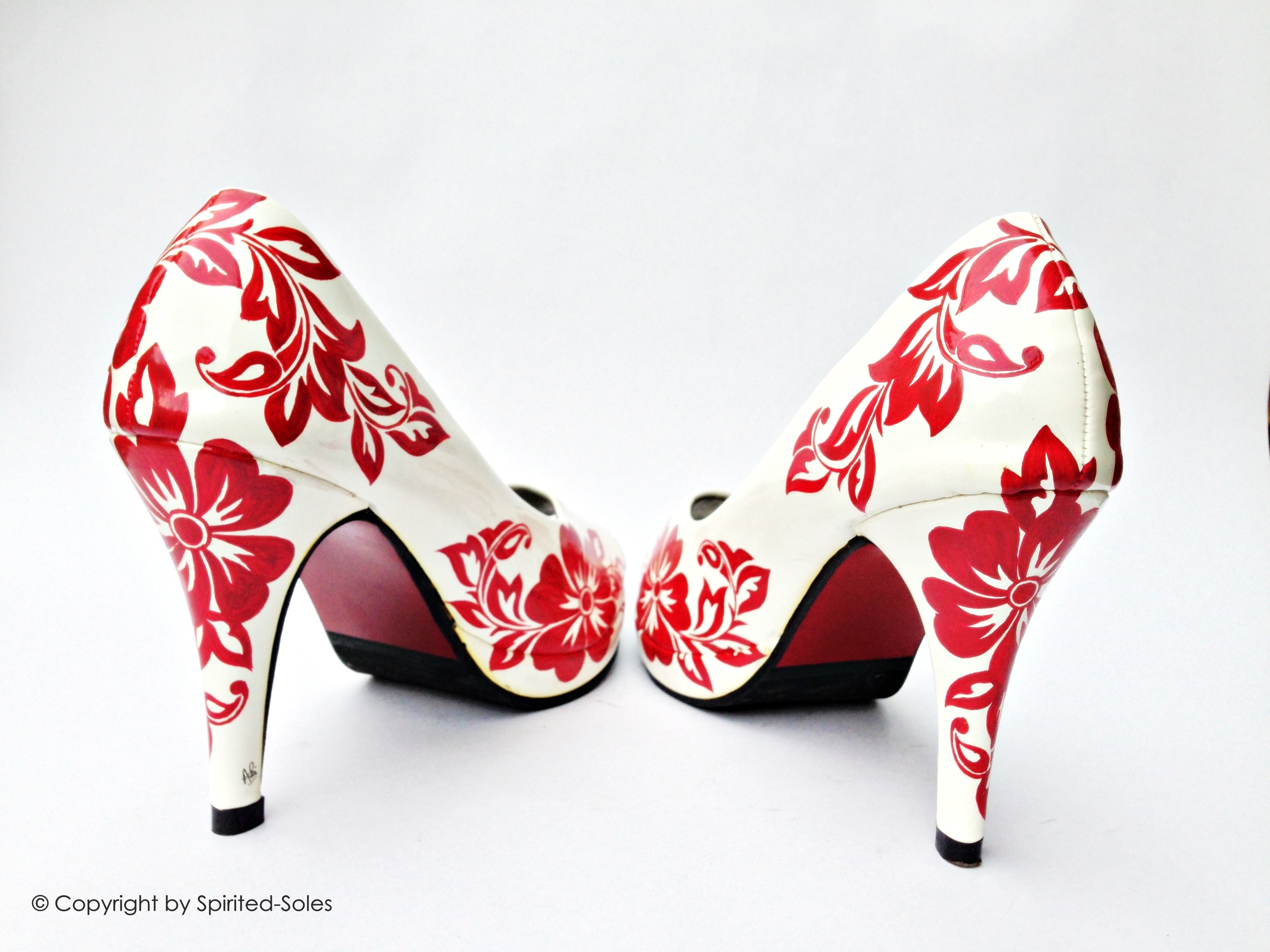 Custom Hand-Painted Shoes