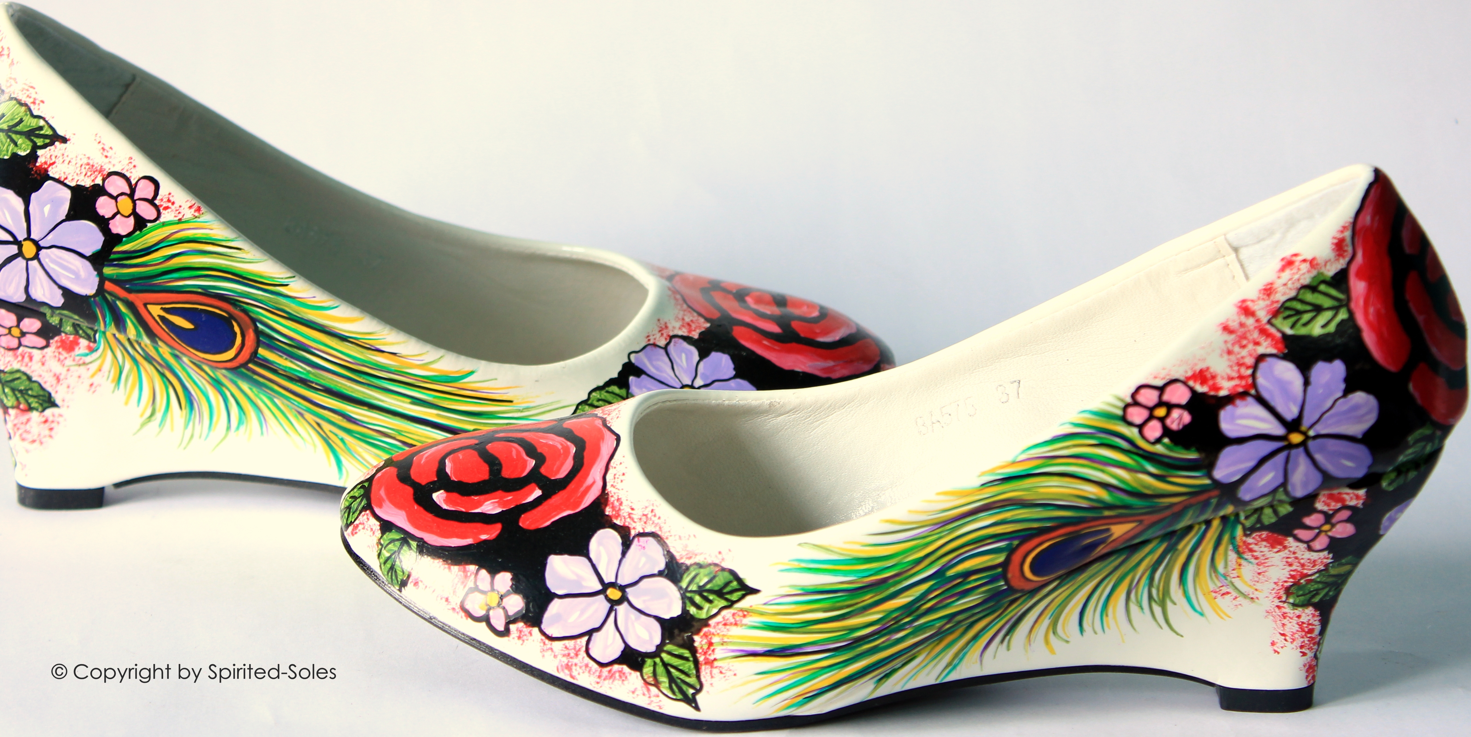 Custom Hand-Painted Shoes