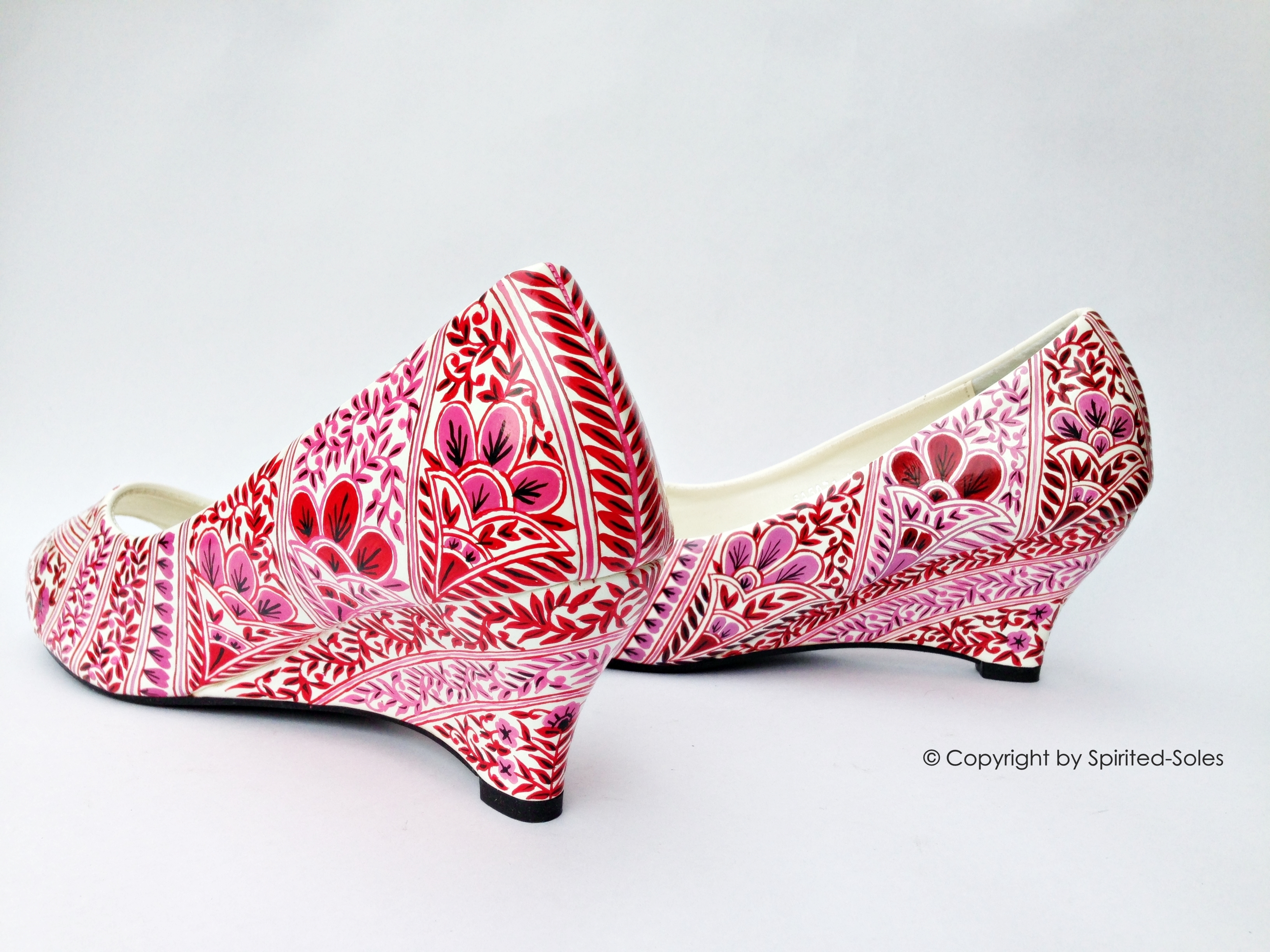 Custom Hand-Painted Shoes