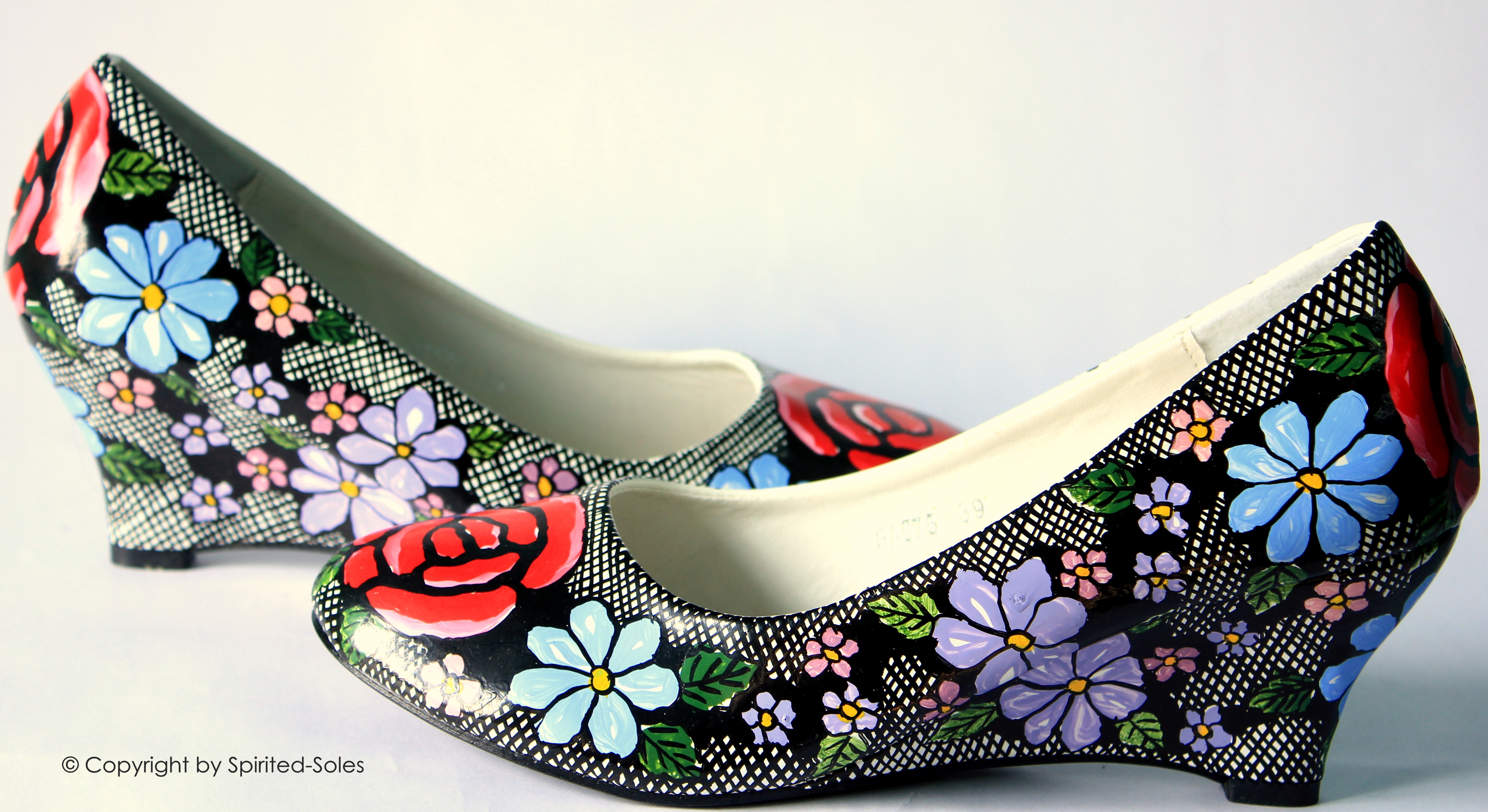 Custom Hand-Painted Shoes