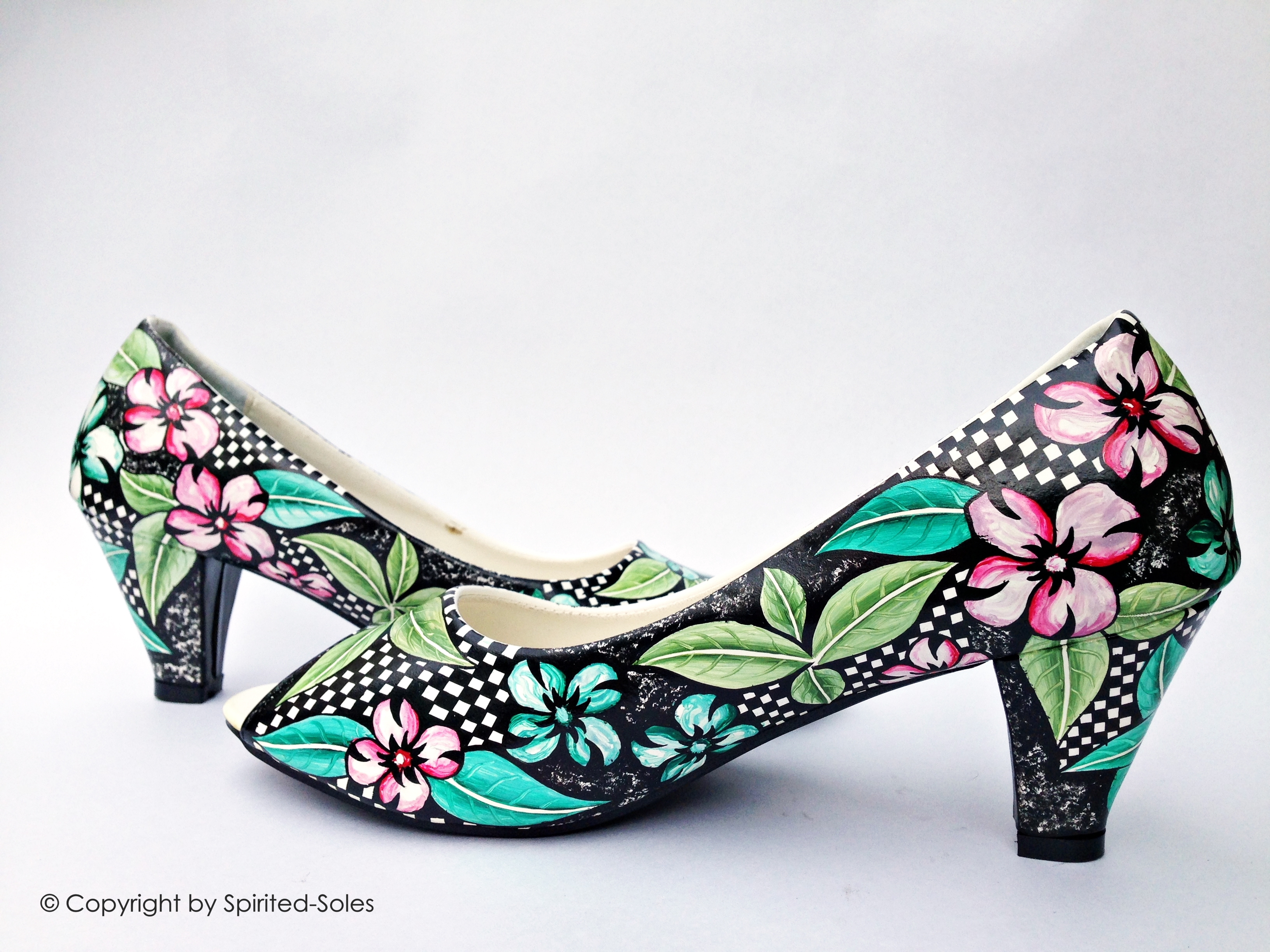 Custom Hand-Painted Shoes