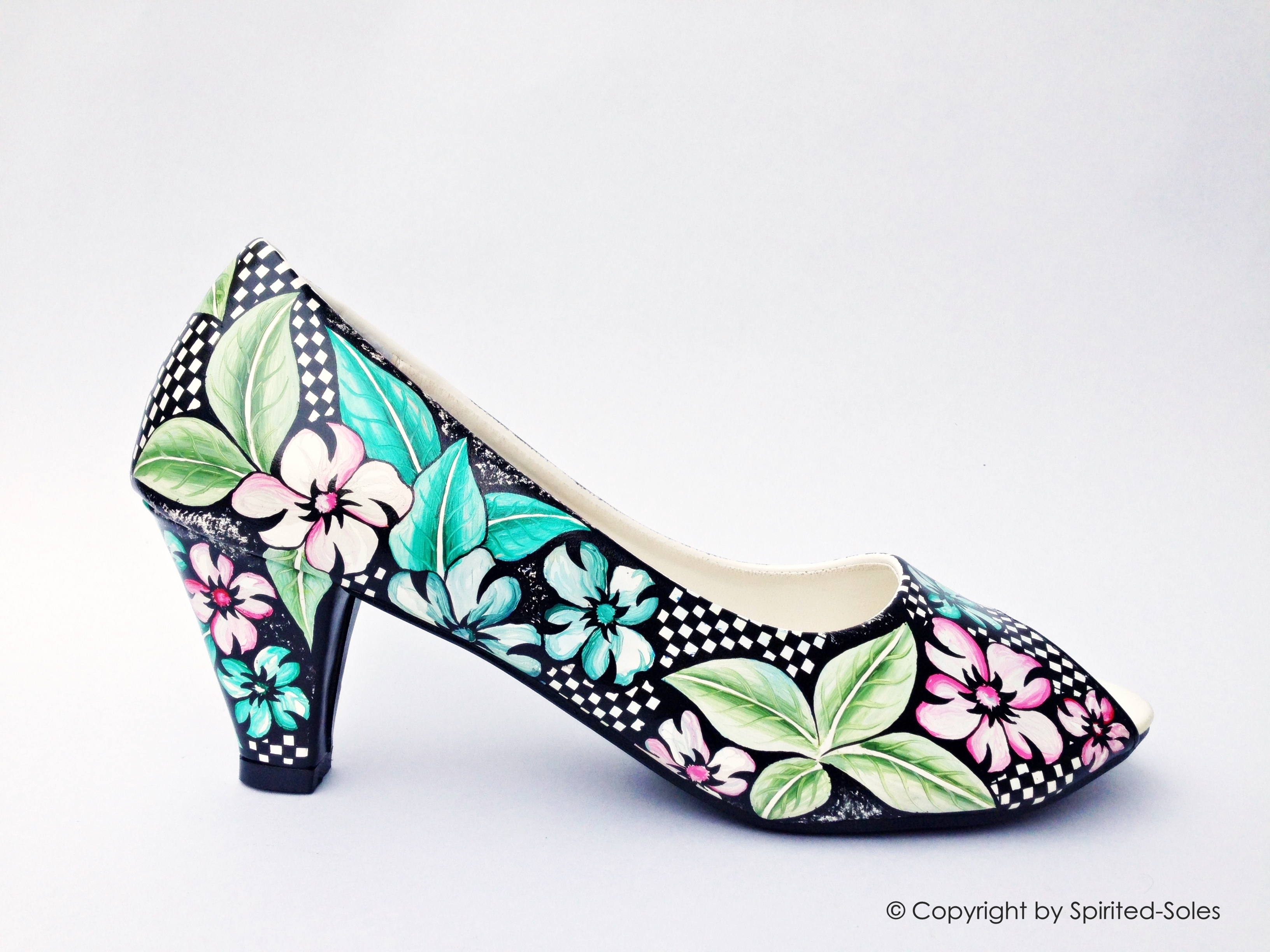 Custom Hand-Painted Shoes