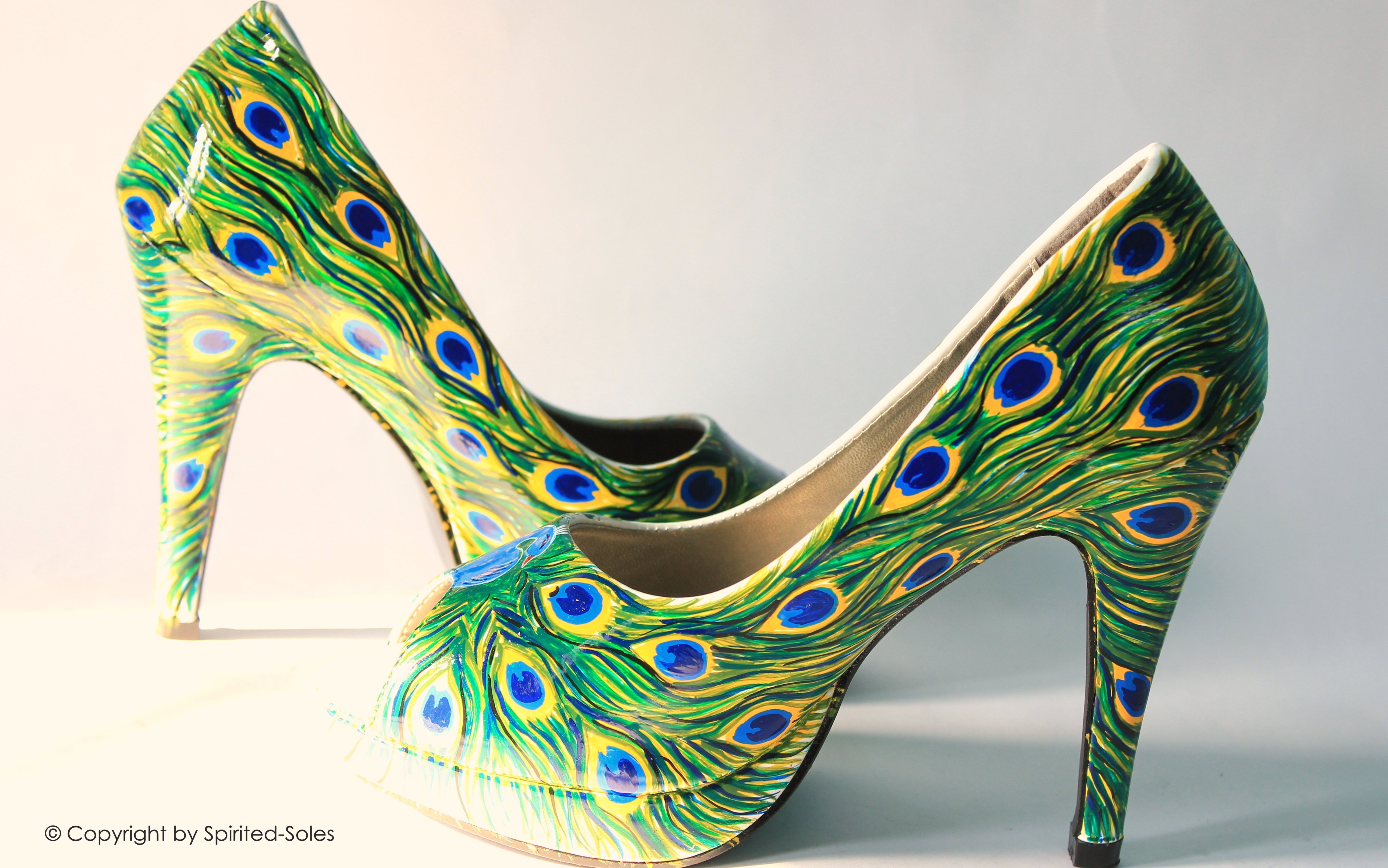 Custom Hand-Painted Shoes