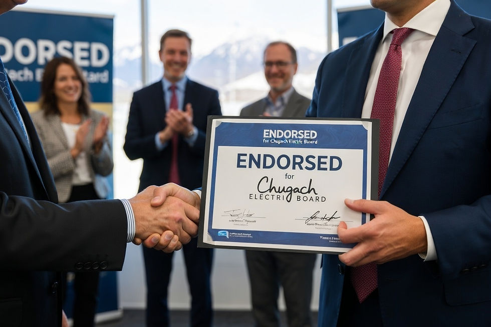 ENDORSED for Chugach Electric Board - AK GOP District 13