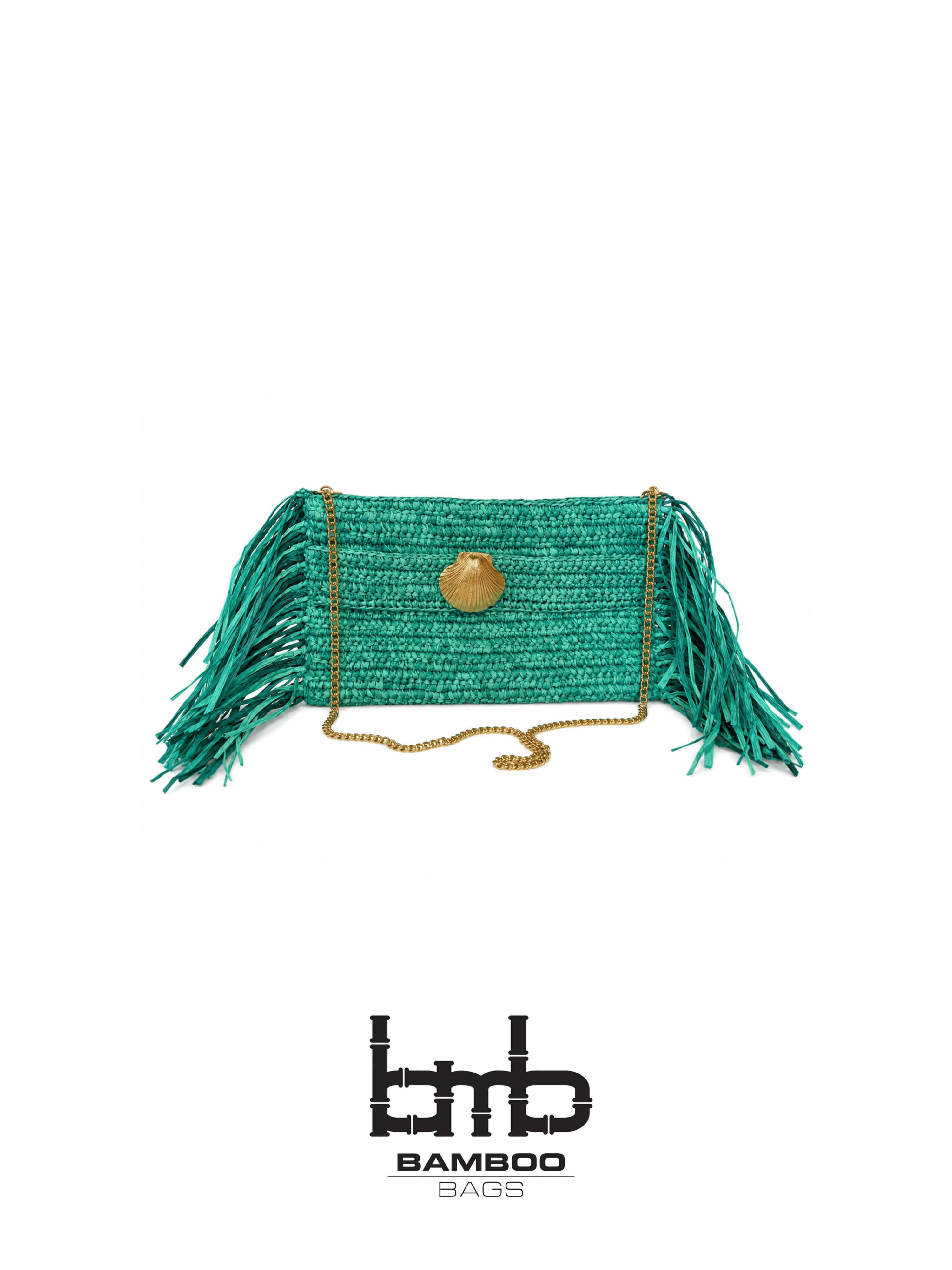 Electra Raffia Envelope