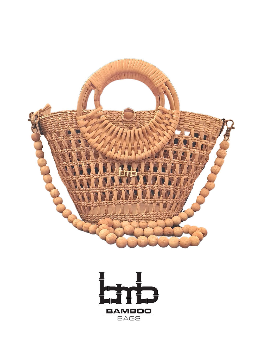 Thumbnail: Monica Bamboo Basket Bag