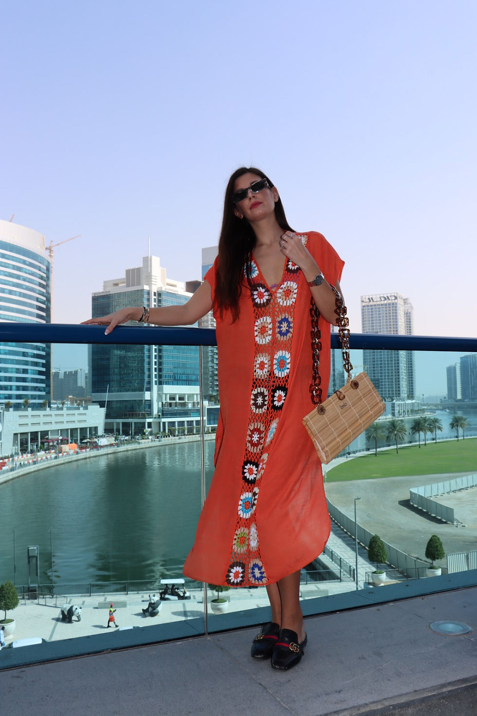 Μικρογραφία: Amelia Granny's Square Long Kaftan