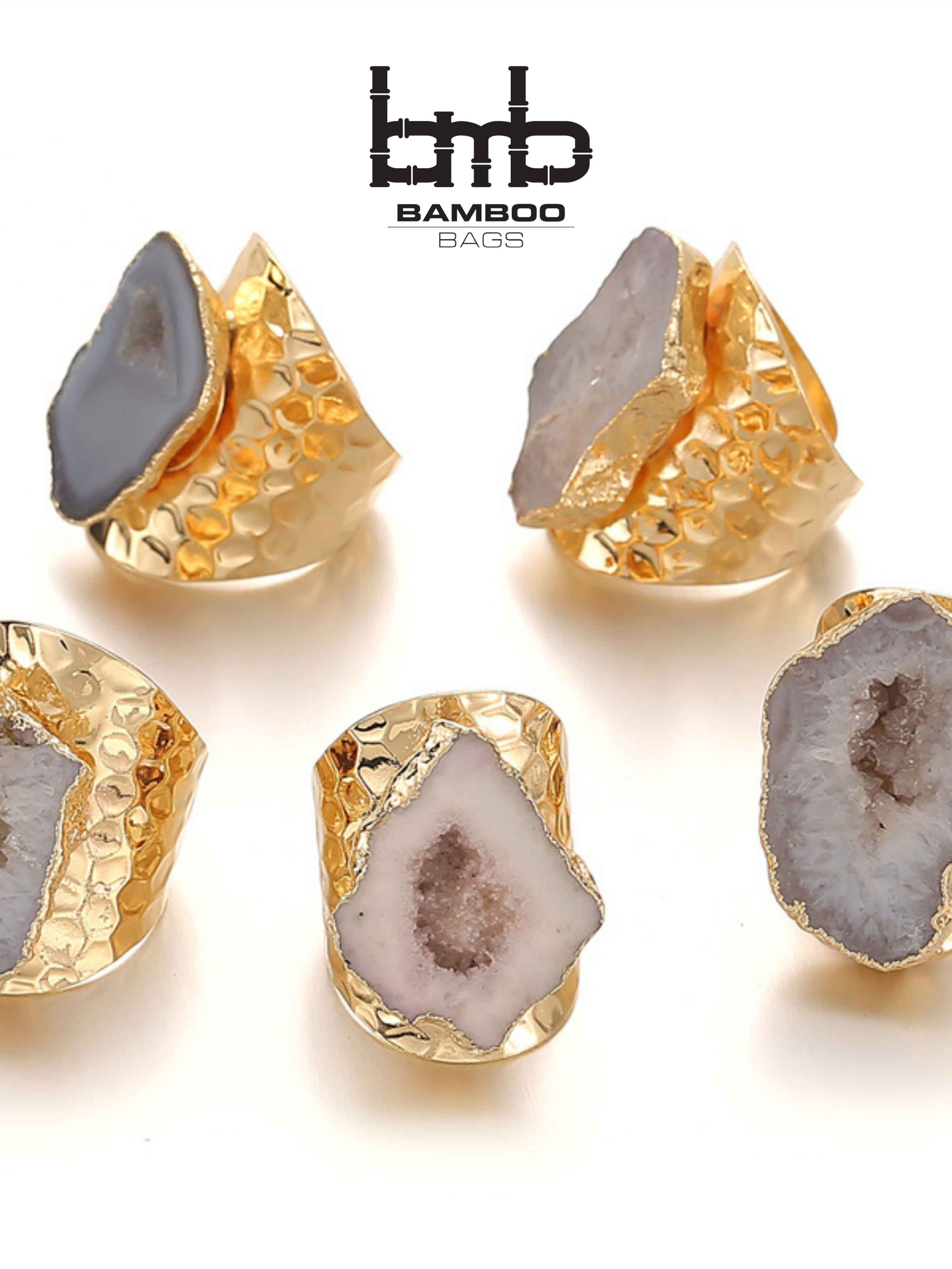 GR2 Natural Gem Stone Ring