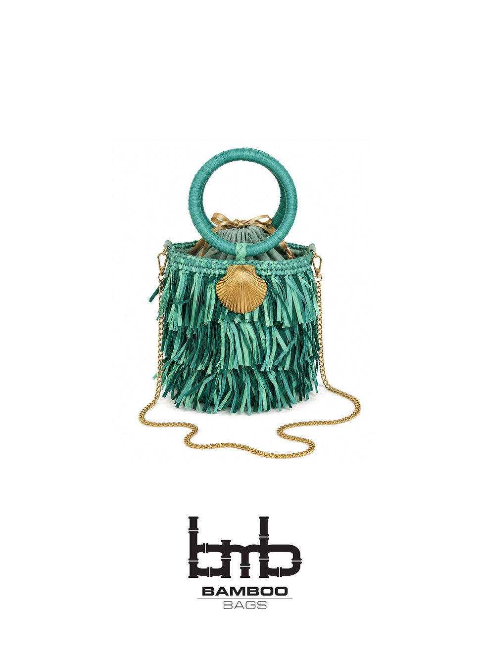 Thumbnail: Electra Raffia Bucket Bag
