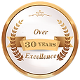 30 Years Experience Crest
