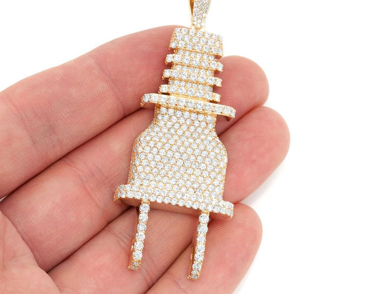 Thumbnail: Diamond Plug Pendant
