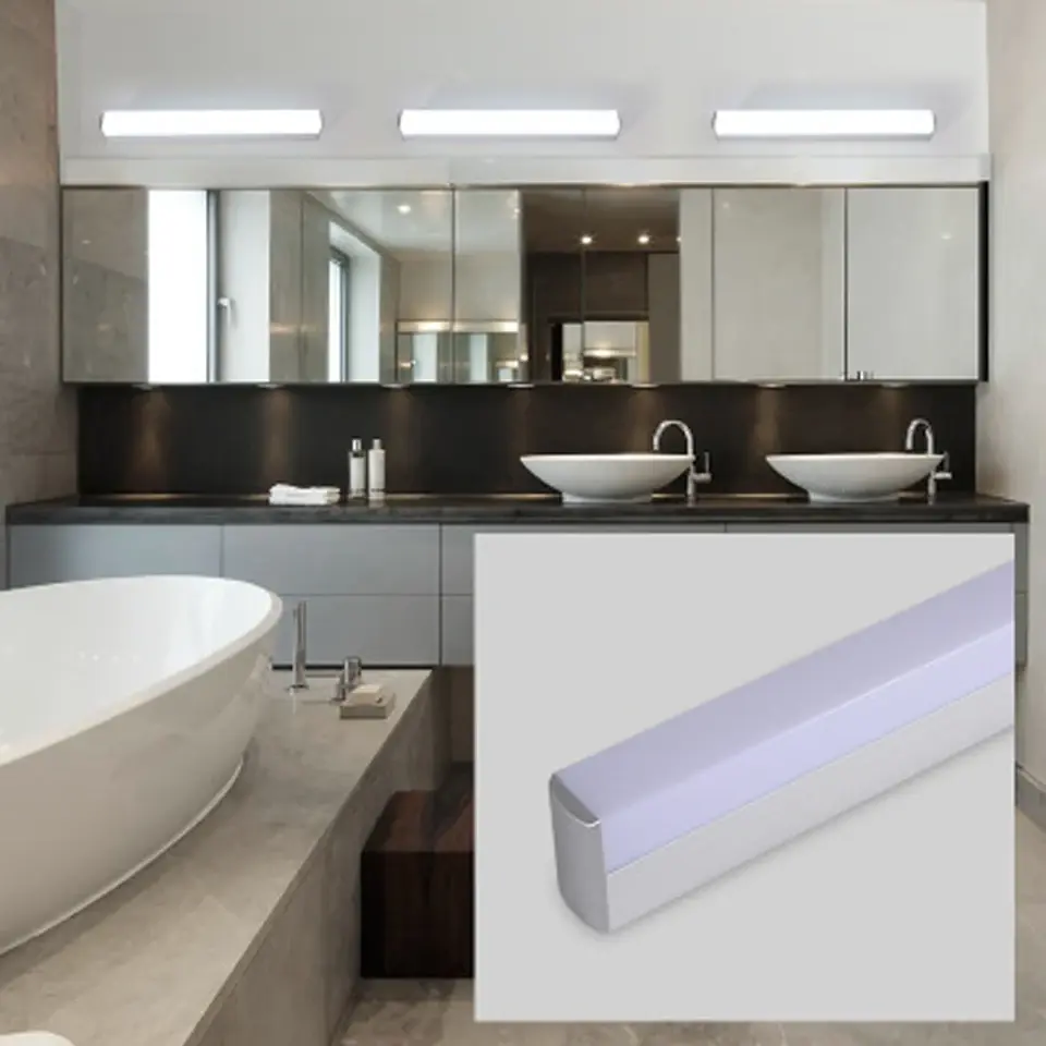 Miniatura: Luminária LED Moderna para Banheiro