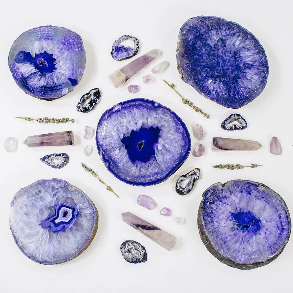 Thumbnail: Agate Coaster THICK Crystal Coasters