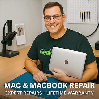 geekmatics tech with iPad