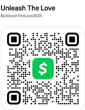 Unleash The Love cash app QR code