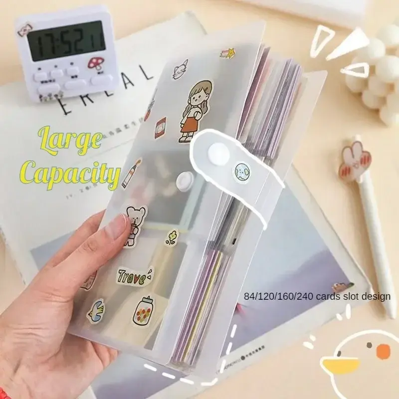 Card Holder Album with 84/120/240 Slots Large Capacity Organizer