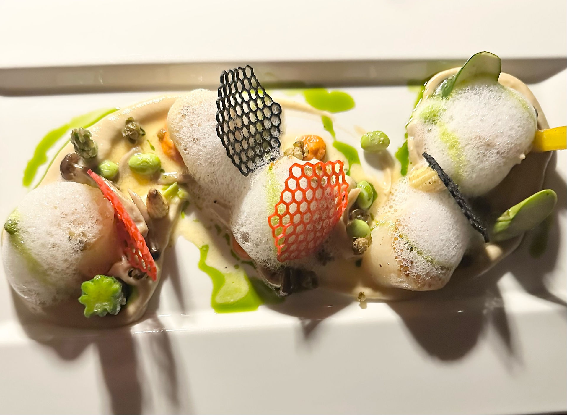 InterContinental Maldives Lighthouse Restaurant Scallops