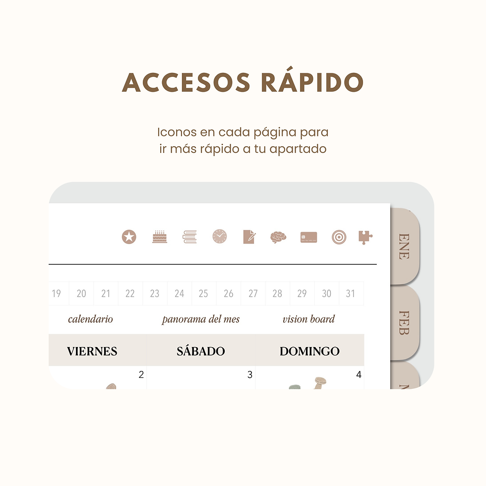 Miniatura: Agenda digital 2026 | Cappuccino Edition (Para Goodnotes)