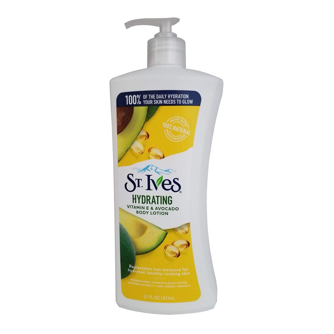 St. Ives Hydrating Body Lotion VIT. E and Avocado 621ML