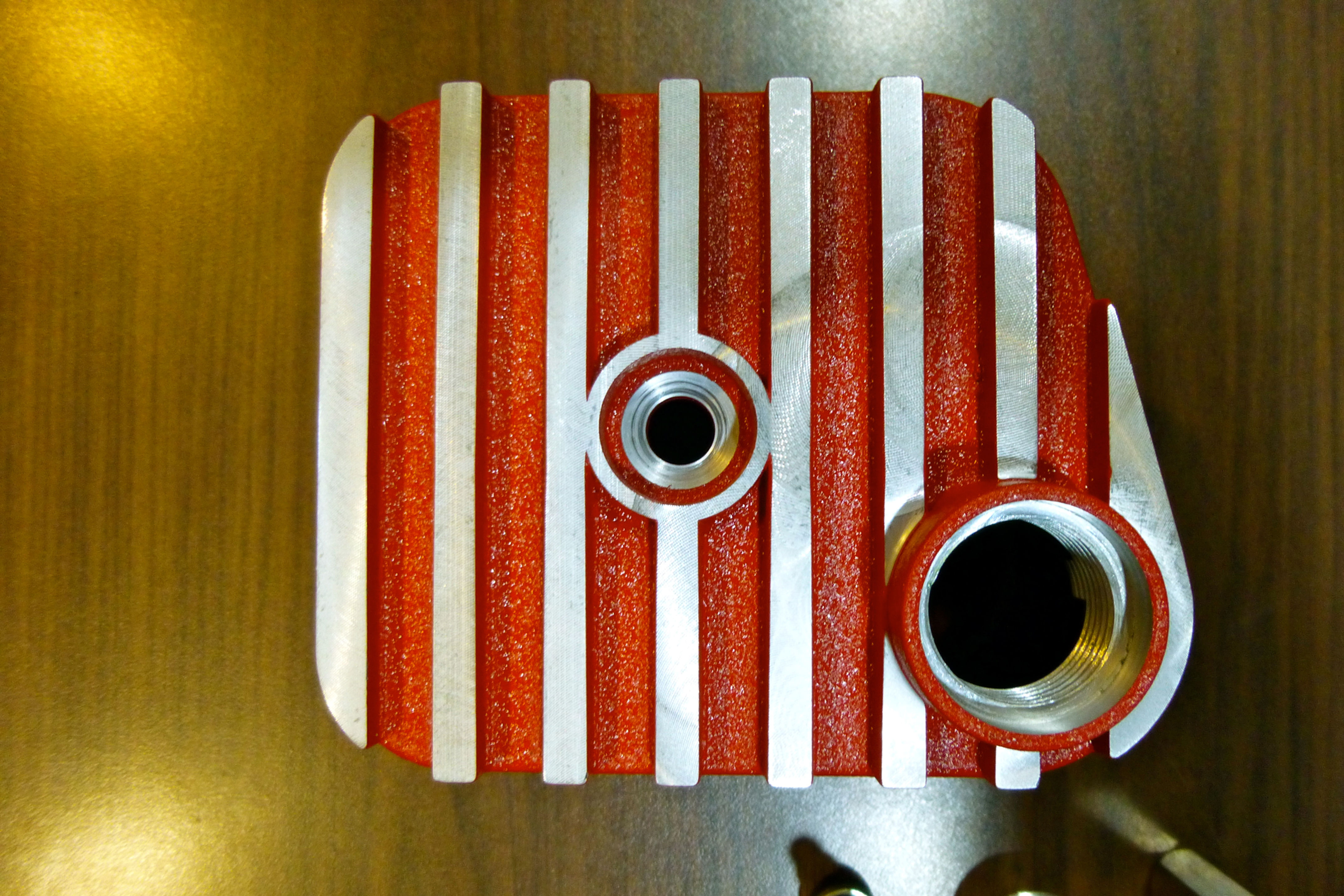 Valve Cover Kit W/ Oil Spout To Fit Cummins 4BT/6BT Diesel RED