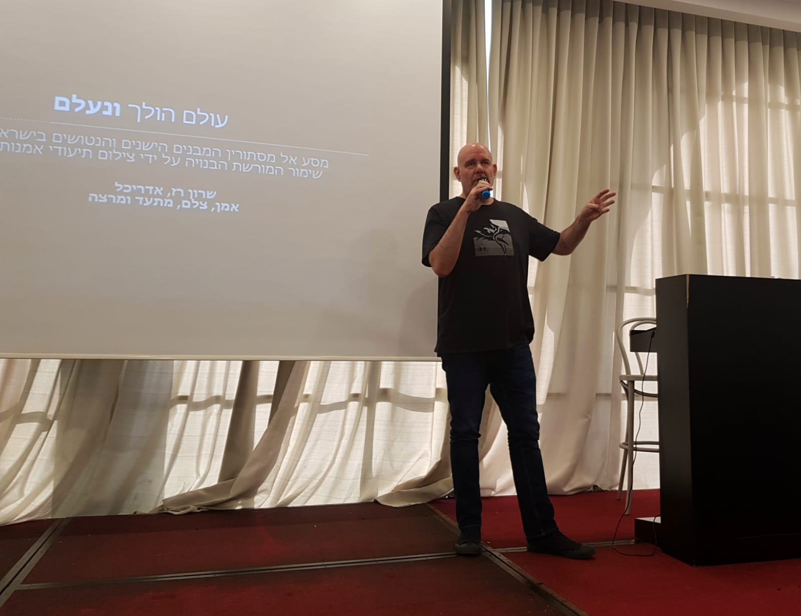 עולם הולך ונעלם על מבנים נטושים בישראל הרצאתו של שרון רז