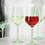 Thumbnail: glass wine goblet in the mint green color filled with both red and white wines